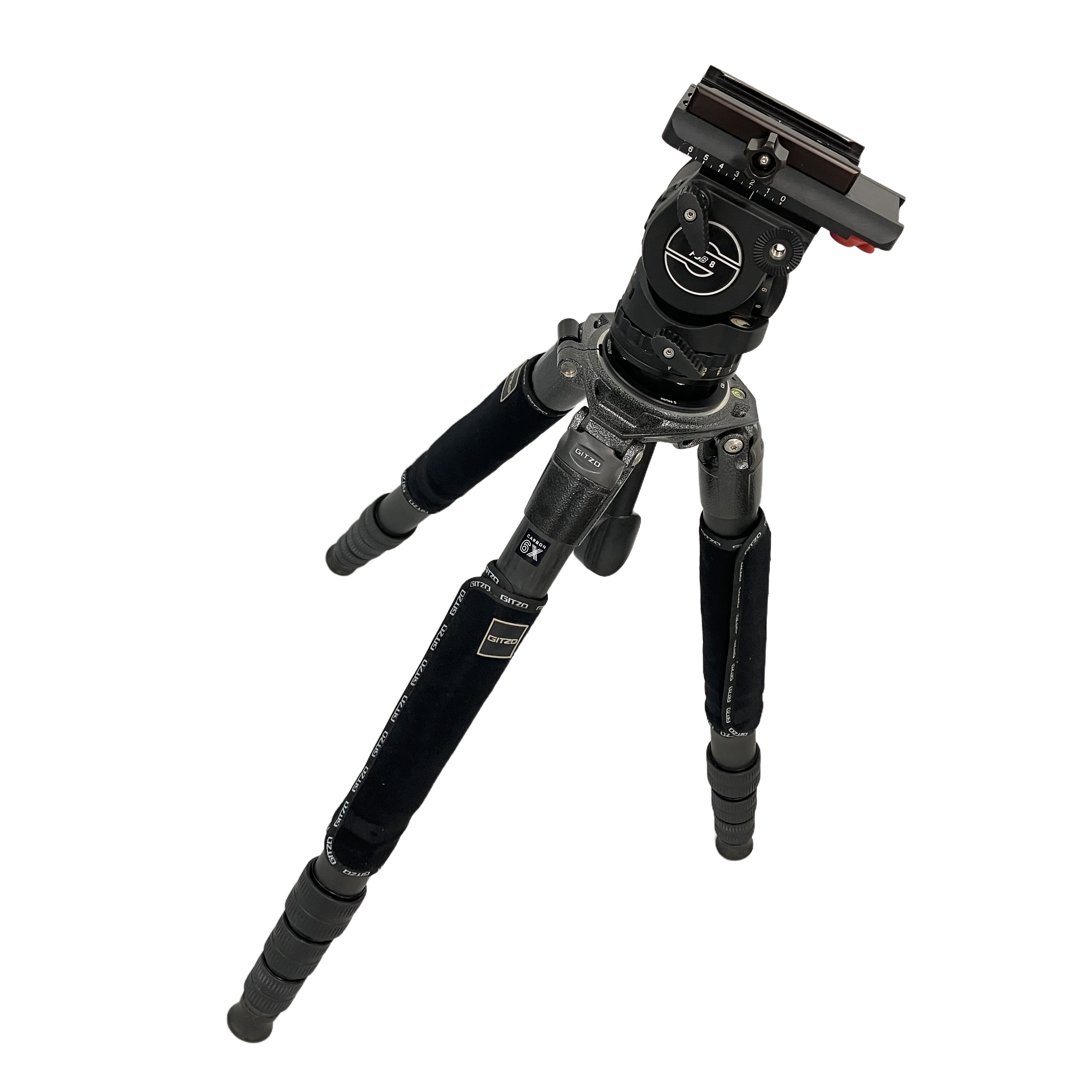GITZO GT5543LS Sachtler FSB ジッツオ ザハトラー システマティック 三脚 セット品 箱付き 中古
