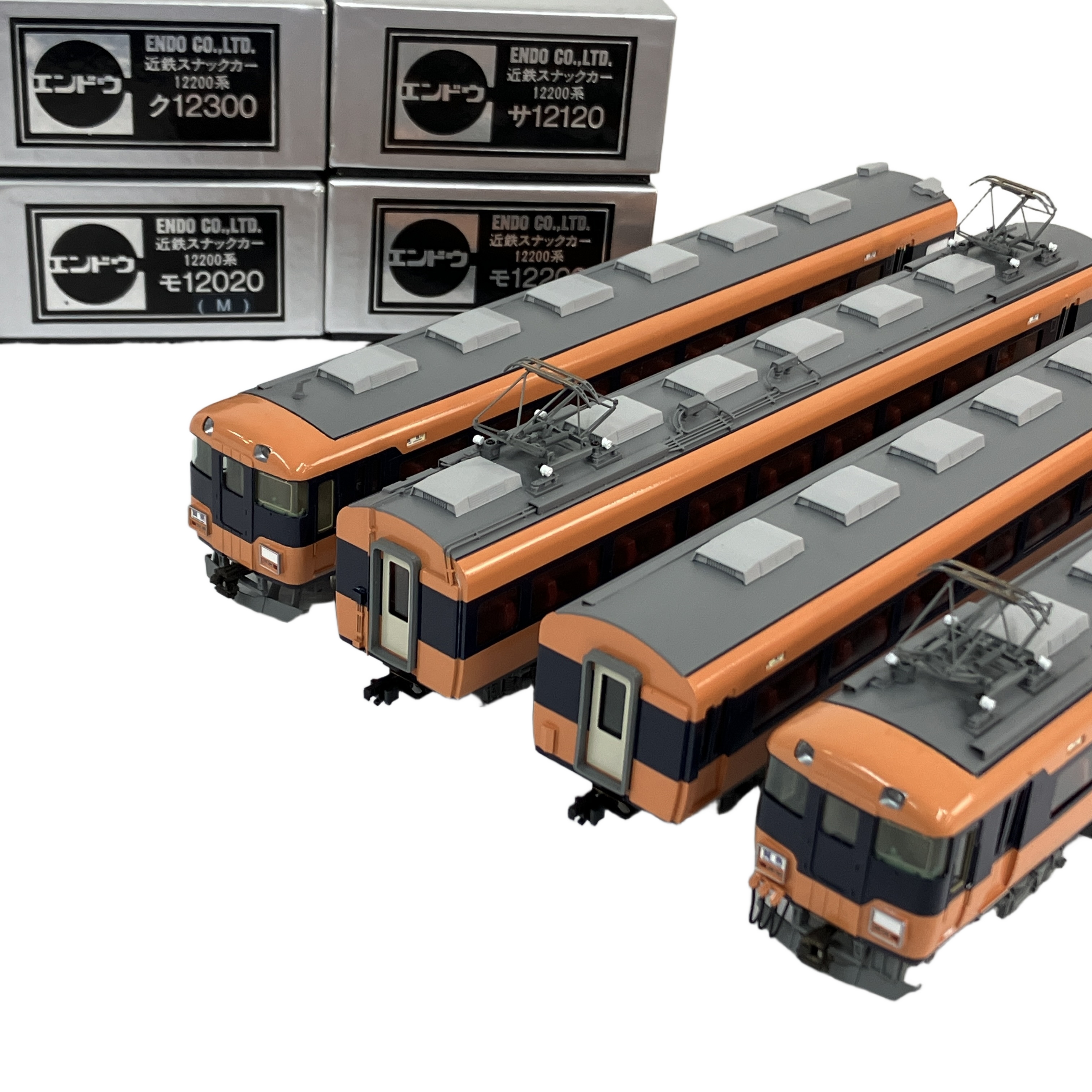 ENDO 12200系 スナックカー 鉄道模型 HOゲージ