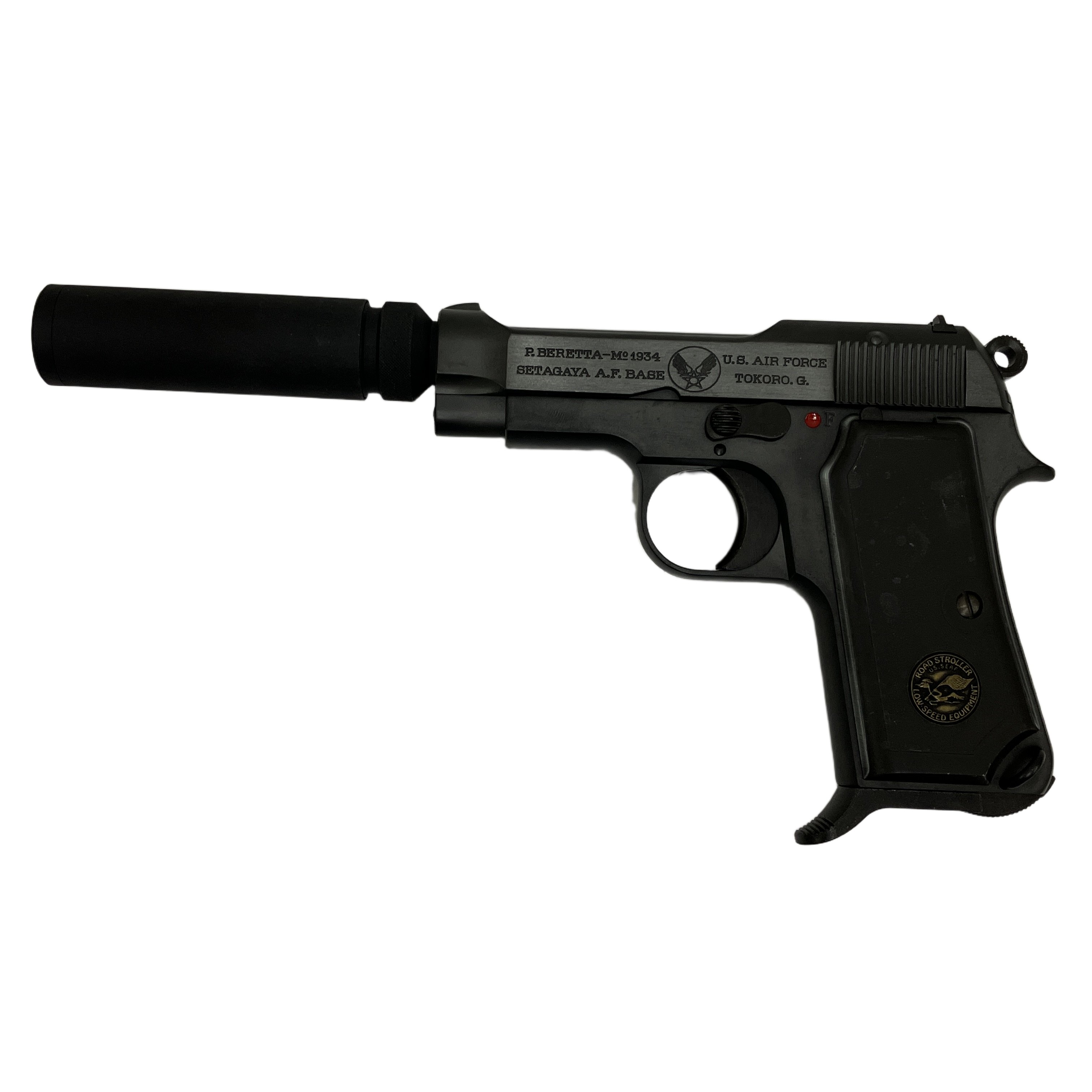 ウエスタンアームズ WA M1934 サイレンサーモデル 世田谷ベース ガスブローバック 0.317J エアガン トイガン ホビー 中古