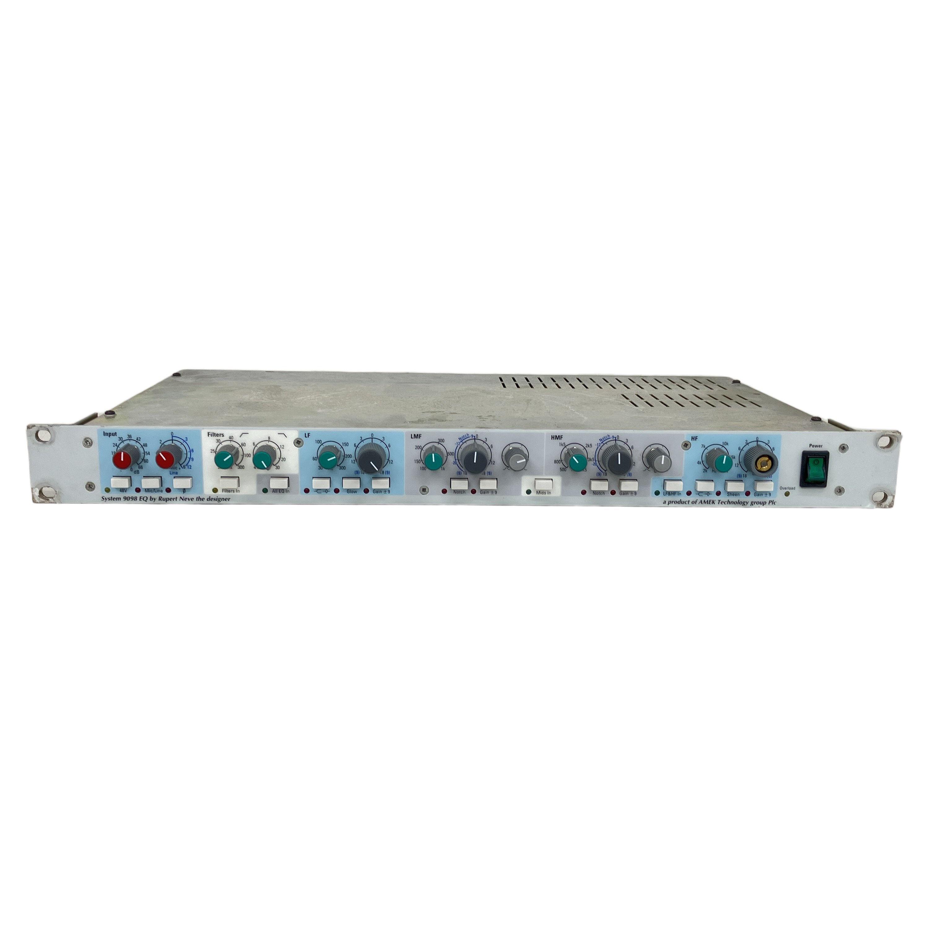 AMEK System 9098 EQ マイクプリアンプ ハイエンドレコーディング 音響機材 中古