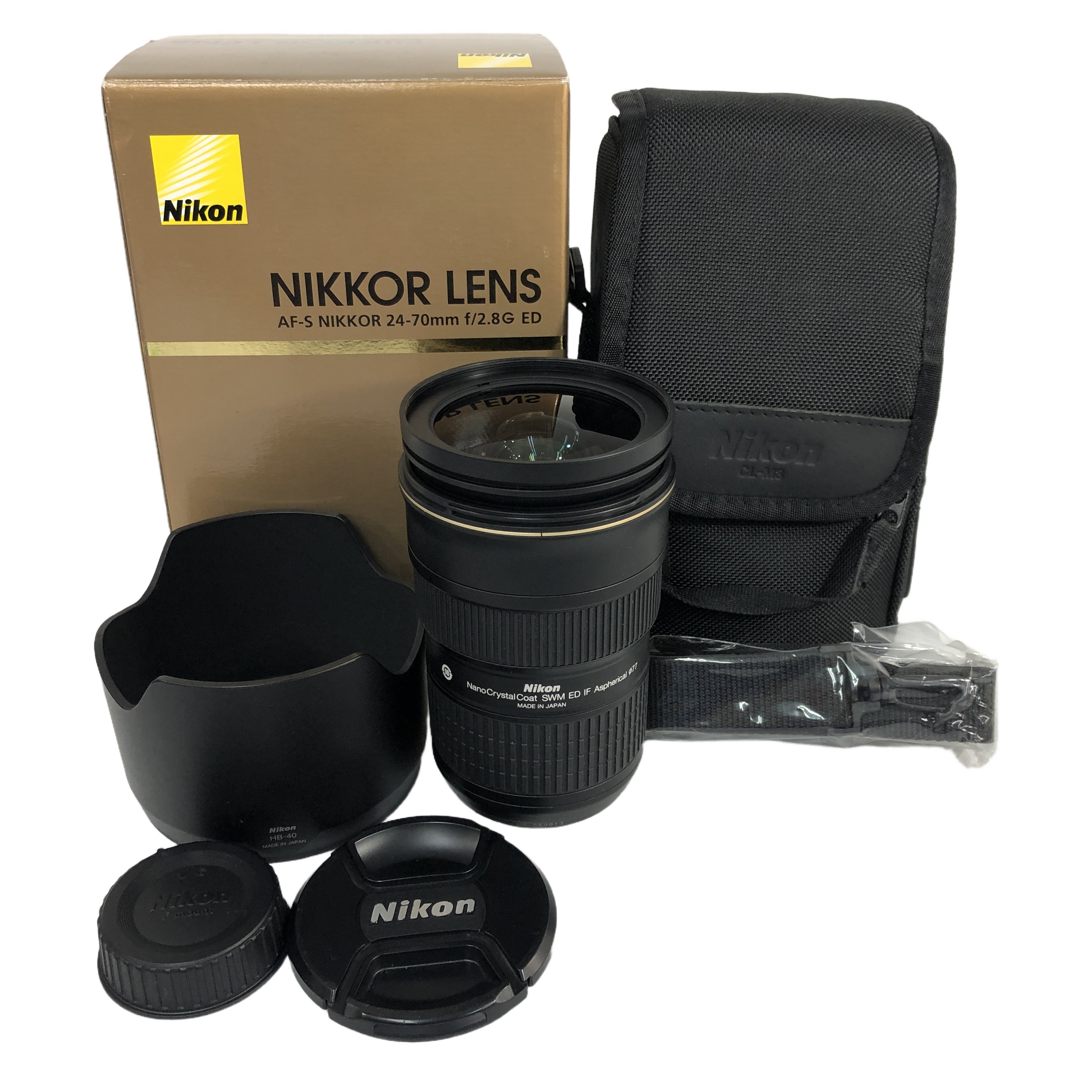 ★ニコン AF-S NIKKOR 24-70mm F2.8G ED 中古 プロも愛用する高性能大口径標準ズームレンズ★