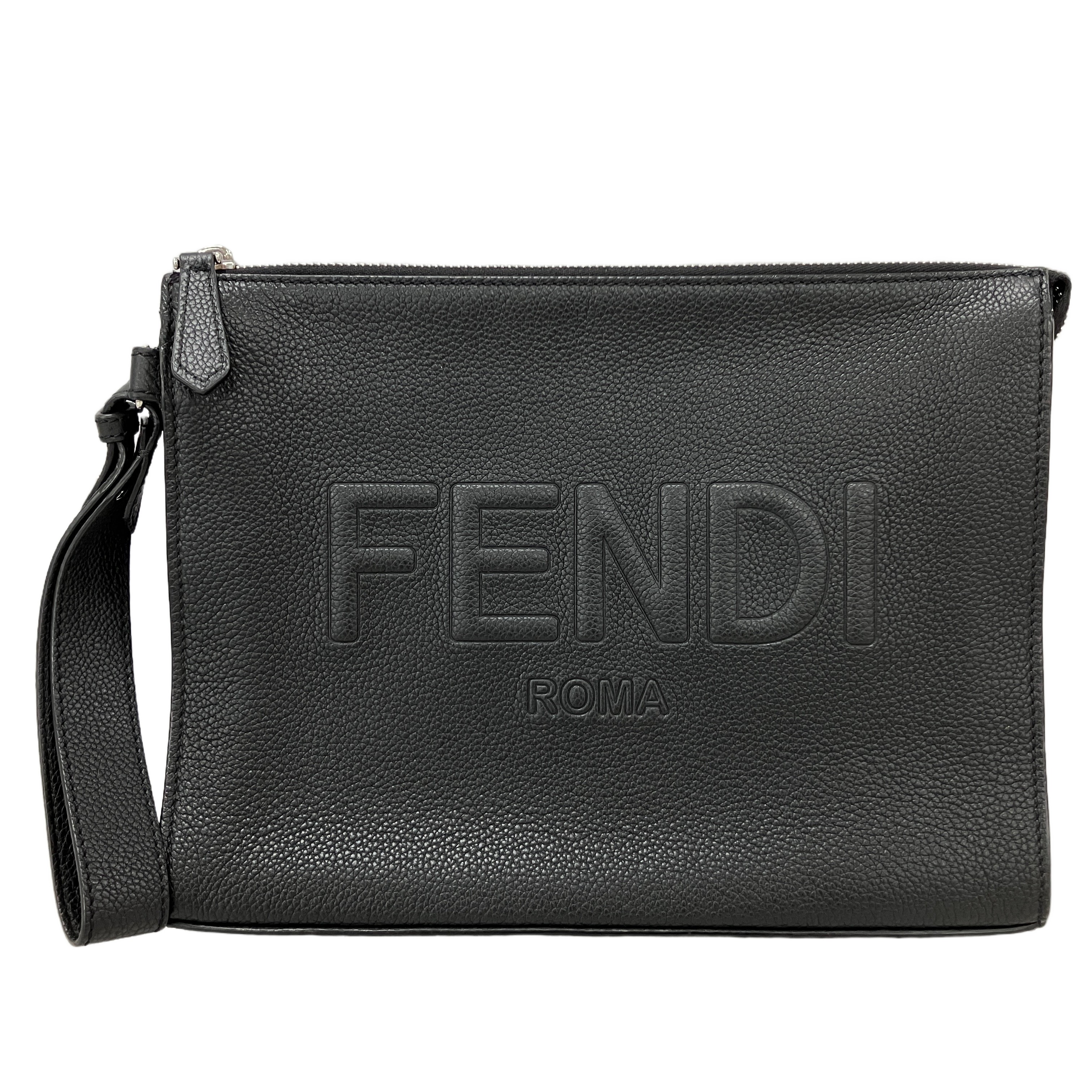 FENDI 7VA491 クラッチバッグ レザー