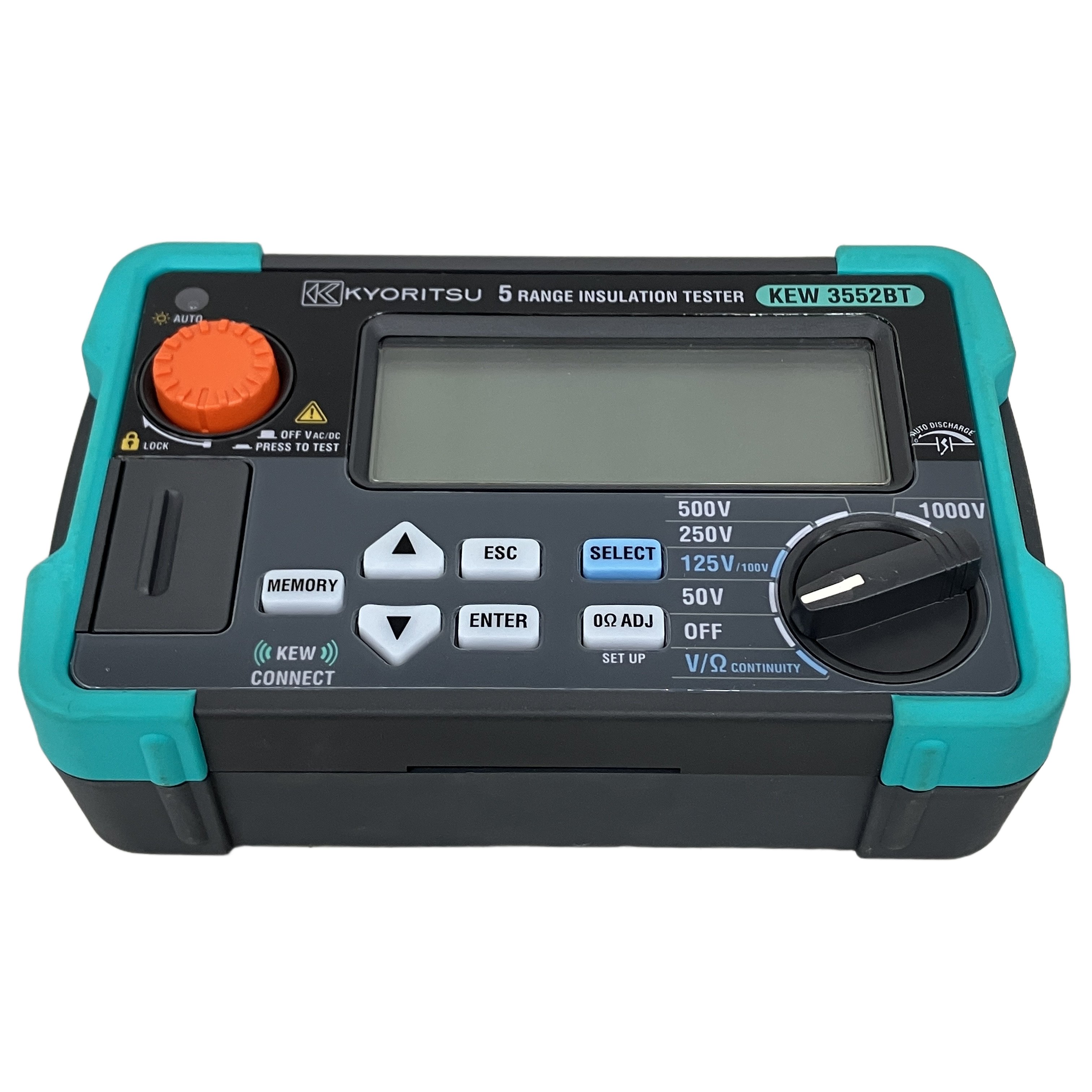 KYORITSU 共立電気計器 KEW 3552BT デジタル絶縁抵抗計 2018年製 中古 美品