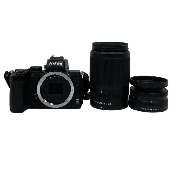 NIKON Z50 ミラーレスカメラ ダブルズームレンズキット