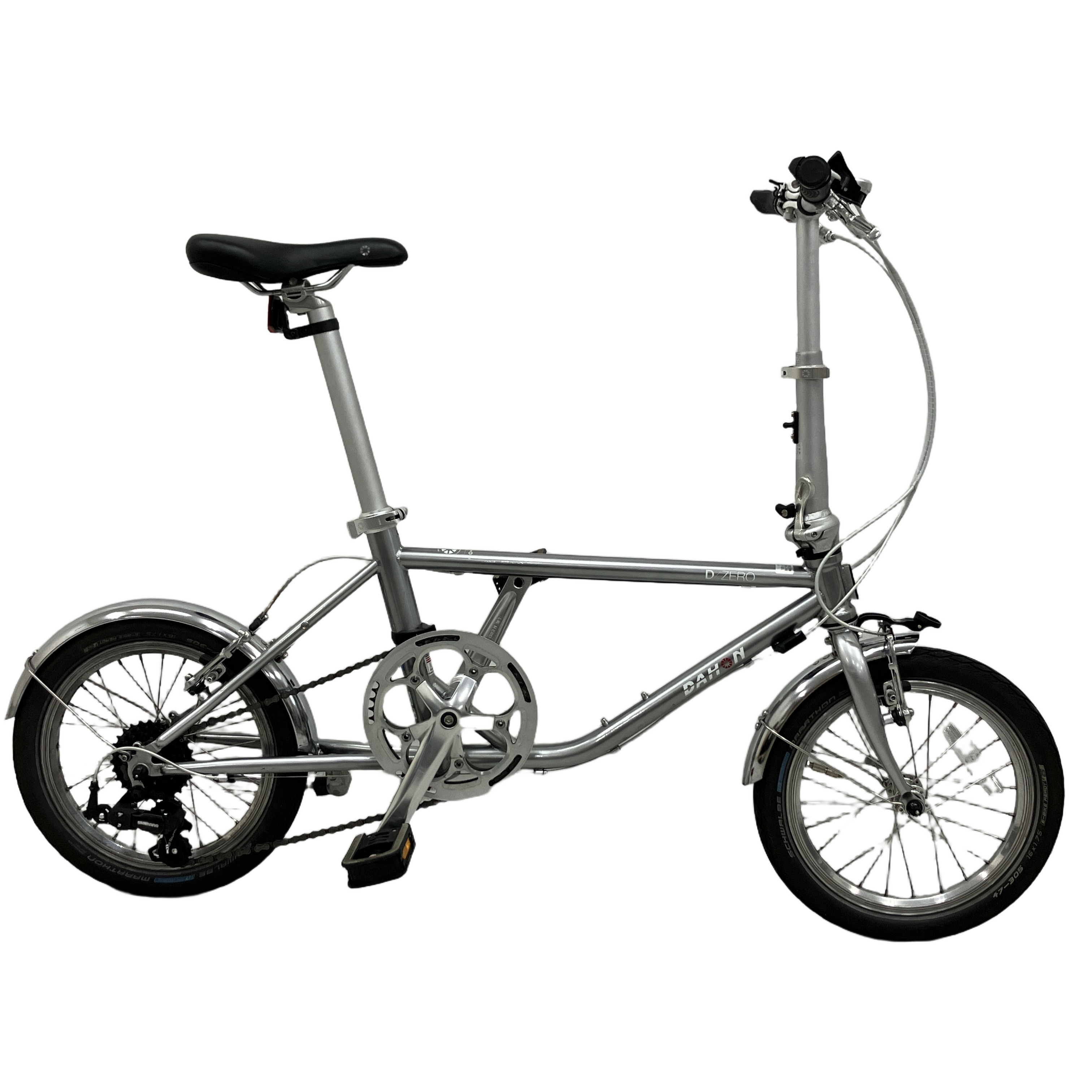 DAHON D-Zero 折り畳み自転車 SILVER