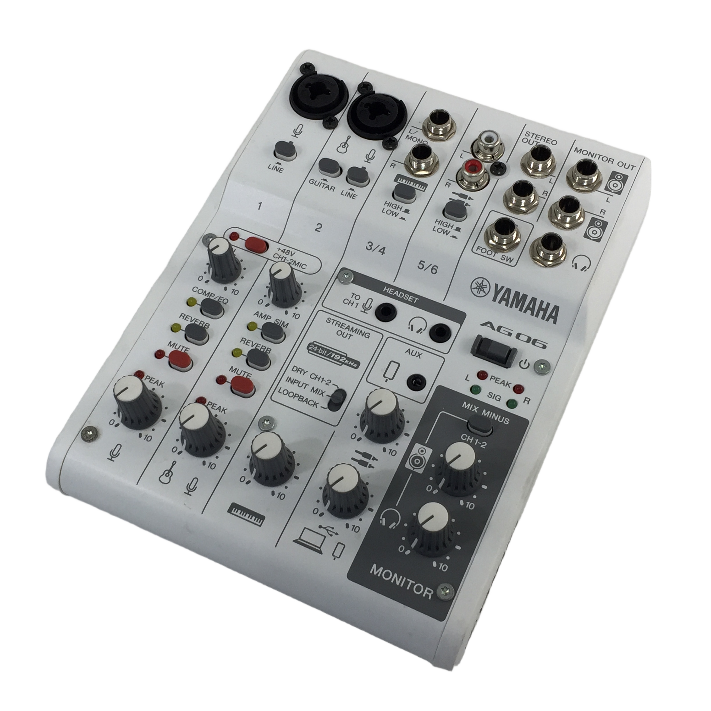 YAMAHA AG06 MK2 オーディオインターフェース
