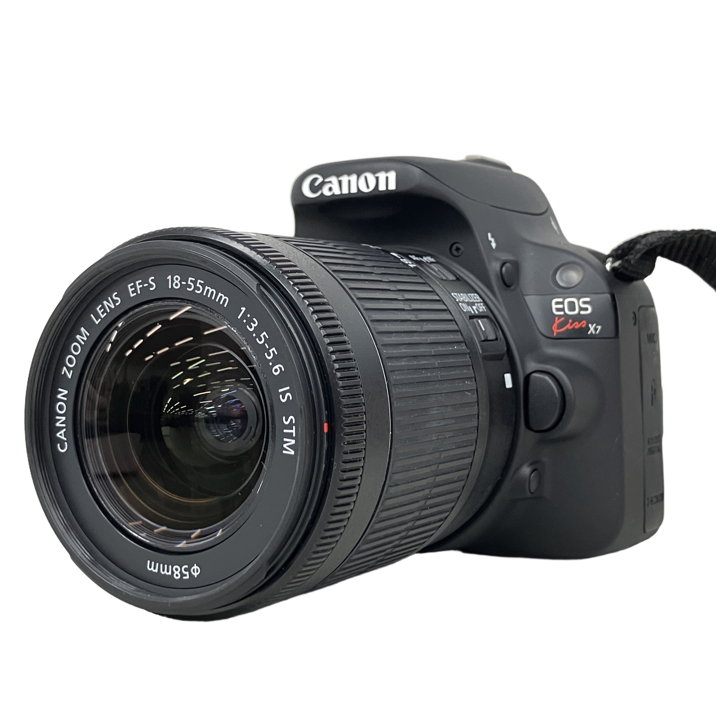 CANON EOS Kiss X7 カメラ EF-S 18-55mm F3.5-5.6 IS STM