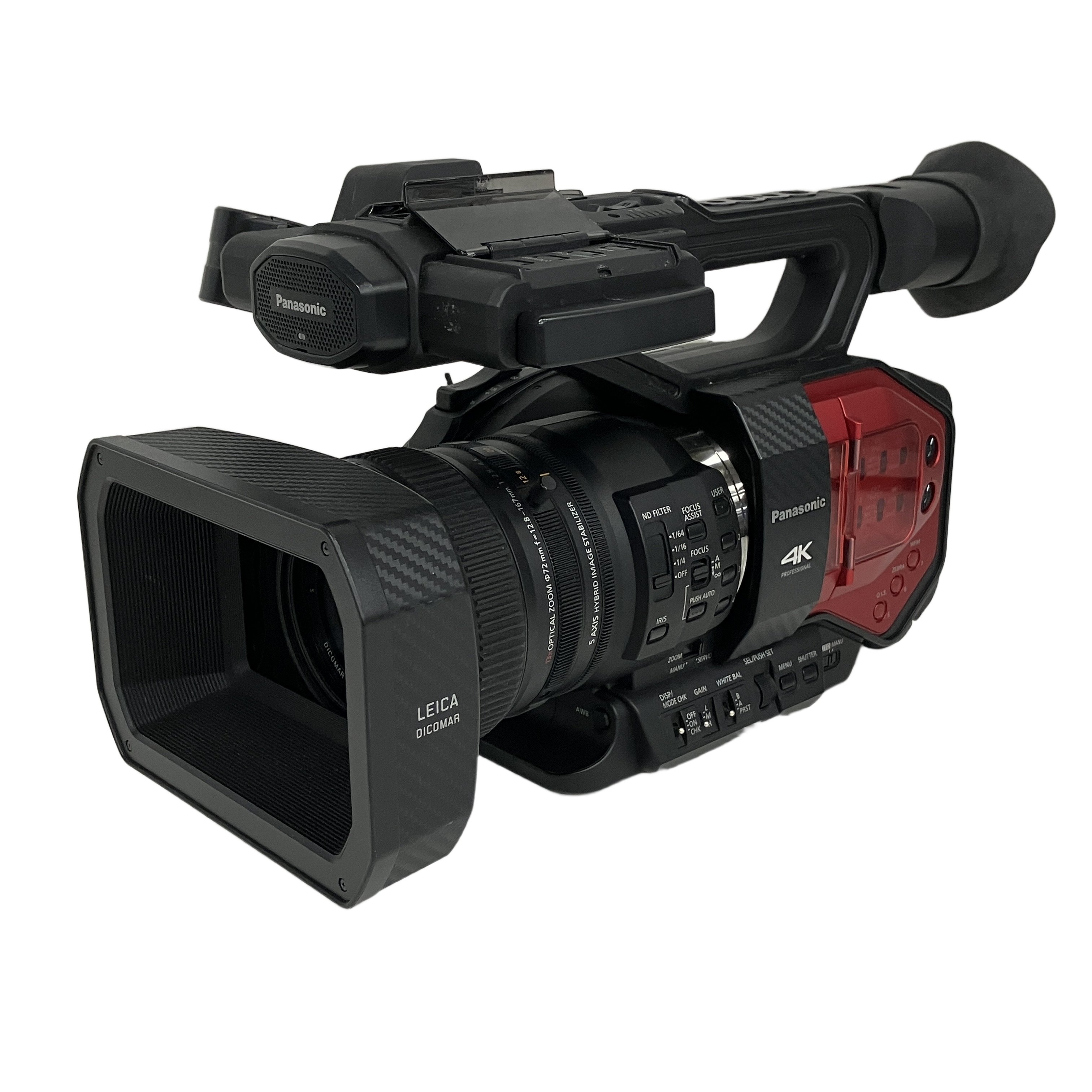 Panasonic AG-DVX200 4Kカメラレコーダー(ビデオカメラ):マイクロフォーサーズが紡ぐ極上のボケ味と圧倒的な機動力。プロの現場を支える、LEICAレンズ搭載の一体型4Kフラッグシップ。