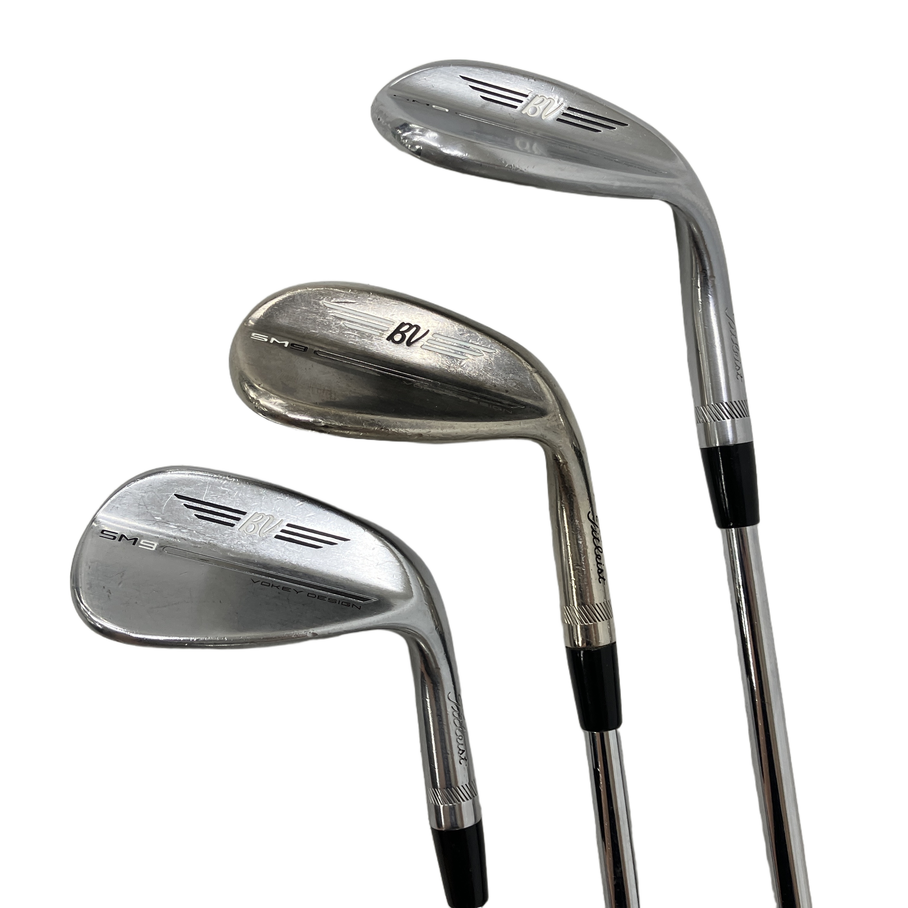 Titleist BV SM9 54 12D / 52 12F/ 58 10S ウェッジ ゴルフ クラブ 3本セット タイトリスト 中古