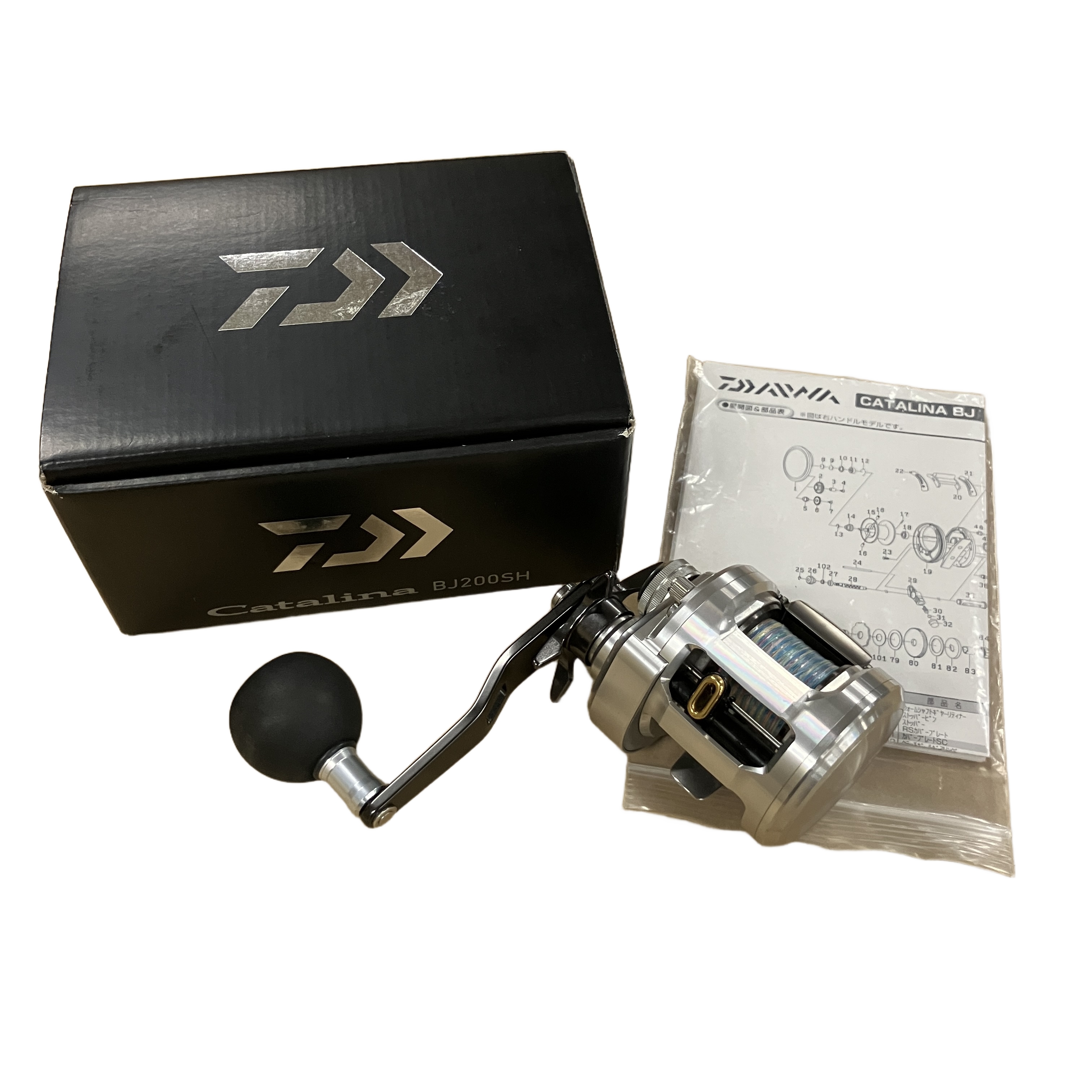 DAIWA 15 Catalina BJ200SH-L ベイトリール