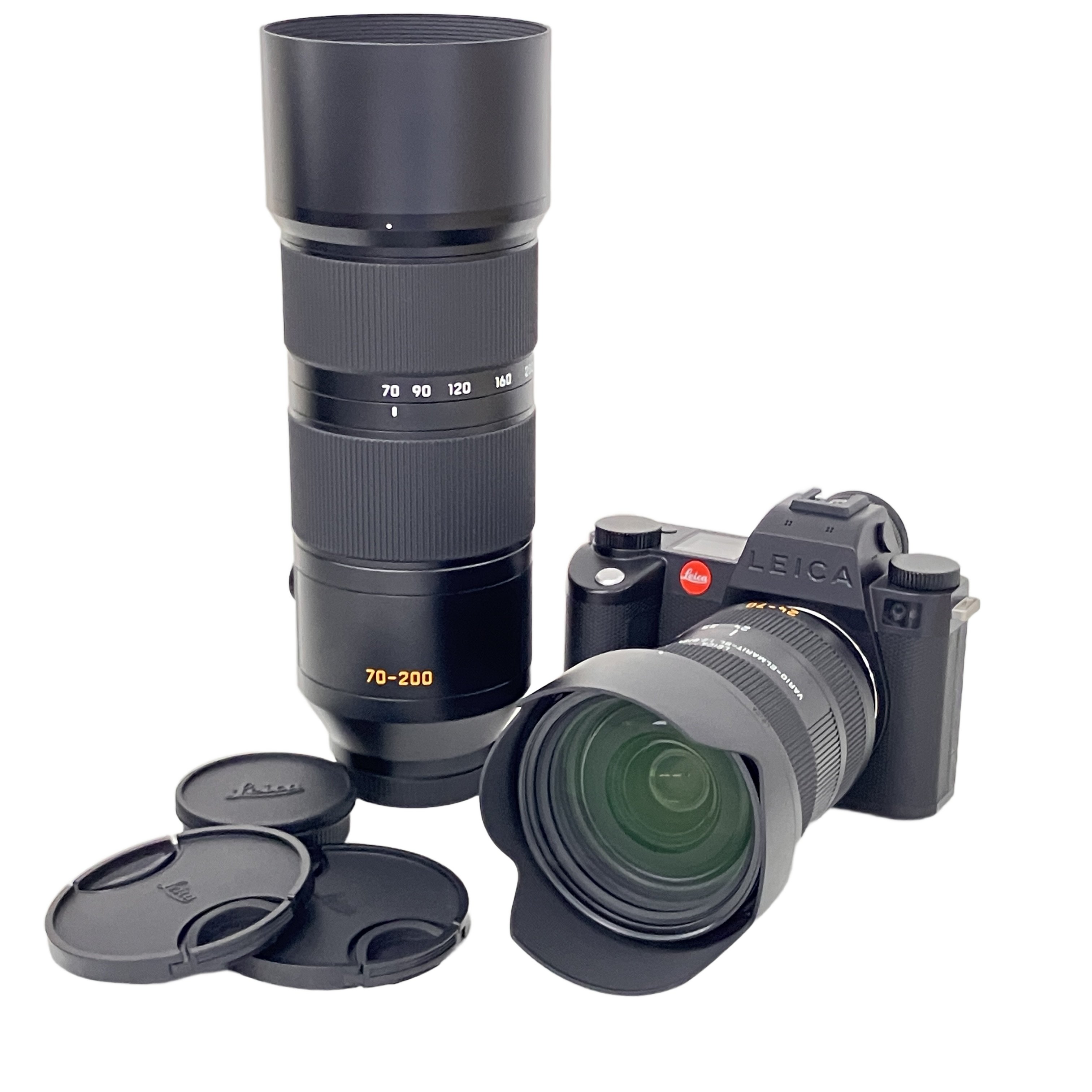 Leica SL3-S ボディ VARIO-ELMARIT-SL F2.8 24-70/70-200 ASPH. レンズ 2点セット ミラーレス一眼カメラ ライカ 中古 美品