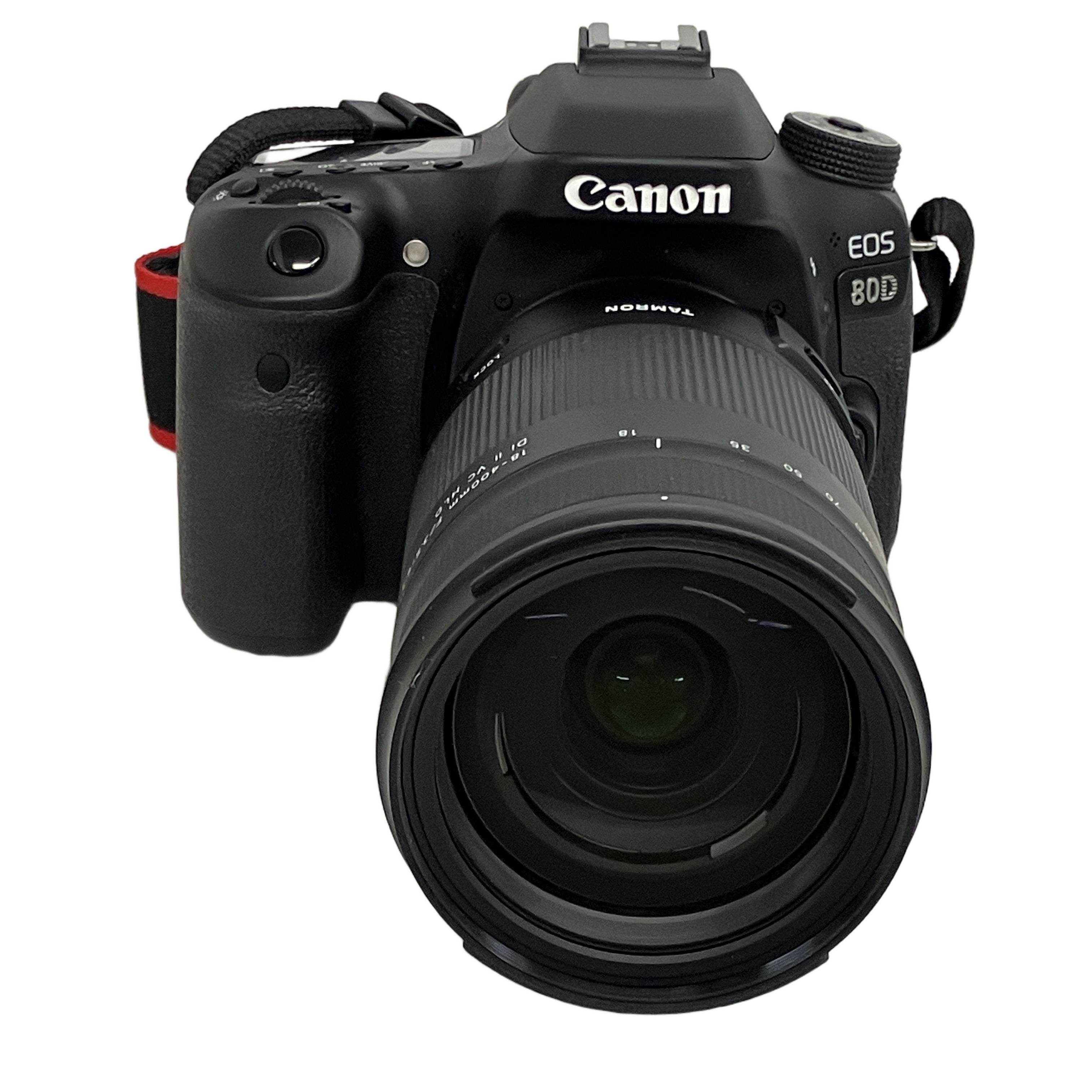 Canon EOS 80D/TAMRON 18-400mm F3.5-6.3 Di ll VC HLD デジタル一眼レンズ セット 中古 良好