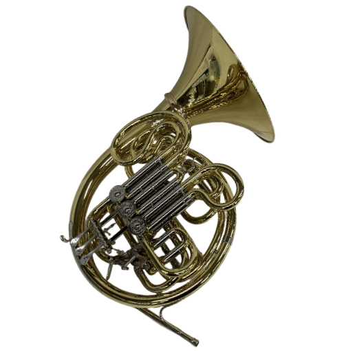 ALEXANDER 103MBL フレンチホルン フルダブルホルン ホルン ケース マウスピース付 金管楽器 中古