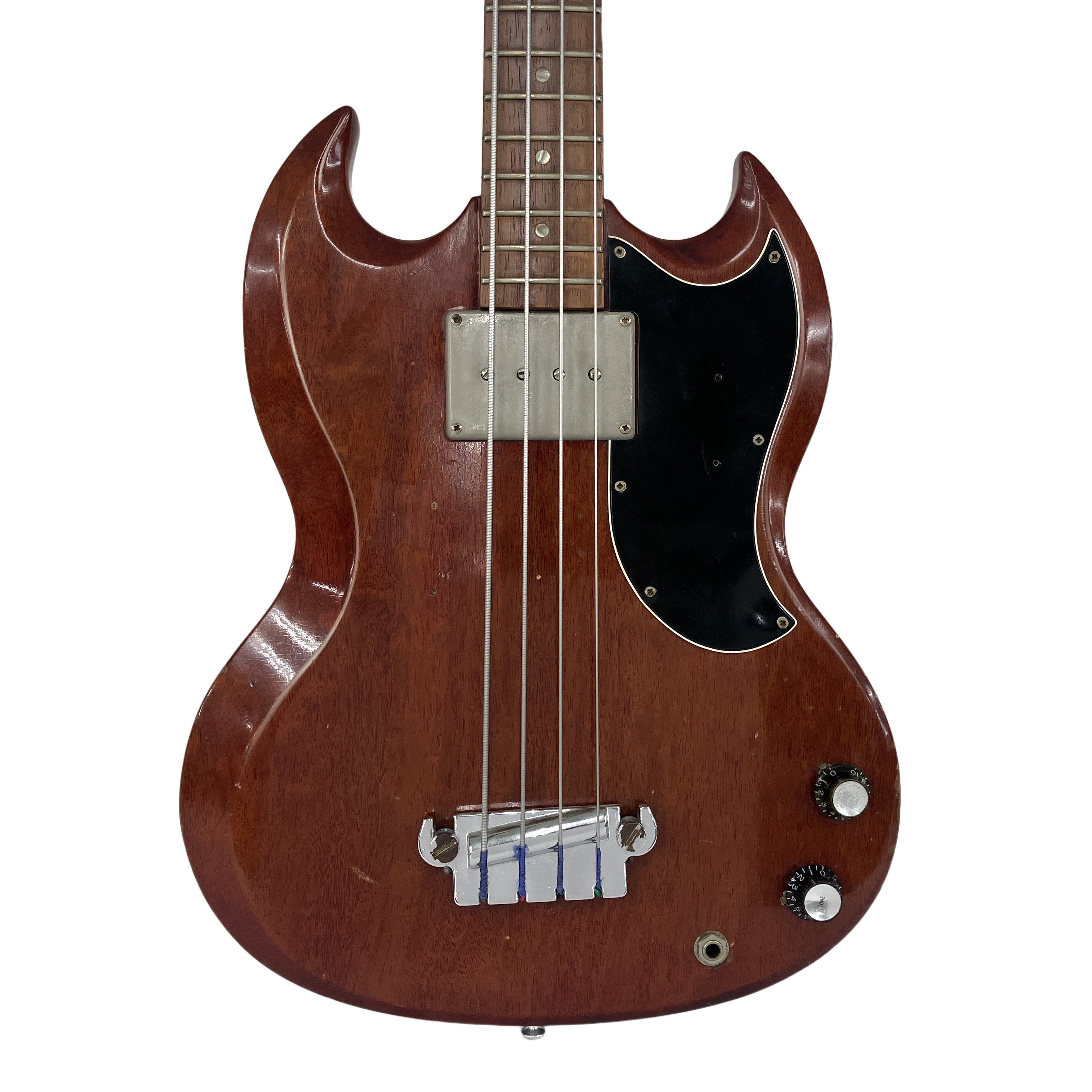Gibson EB-0 エレキベース(ケース付属):唯一無二の30.5インチ・ショートスケールが生む抜群の取り回し。地鳴りのような超ファット・トンスを放つ、ギブソン伝統のアイコニック・ベース。
