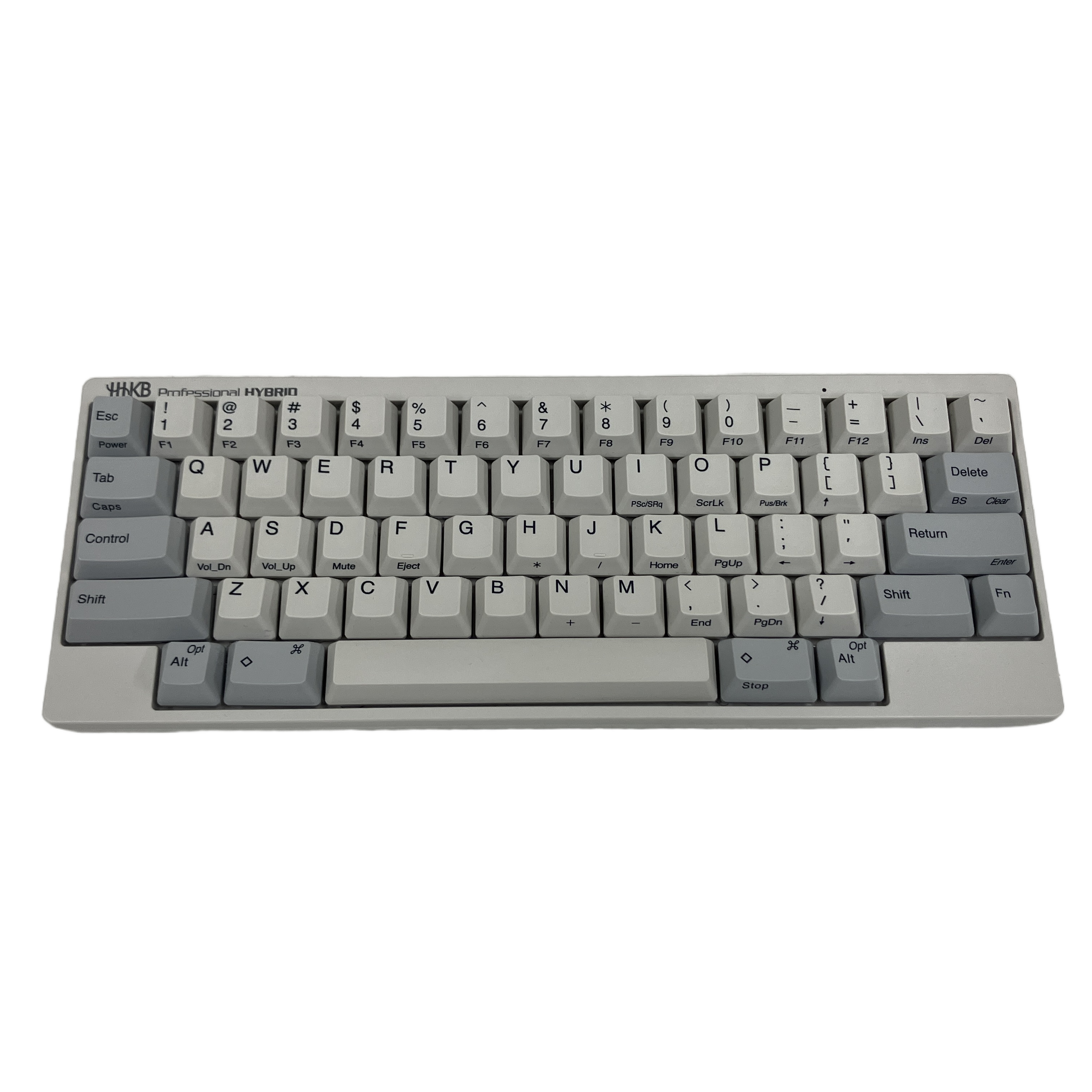 PFU HHKB Professional HYBRID PD-KB800W Bluetooth 英語配列 キーボード 家電 中古
