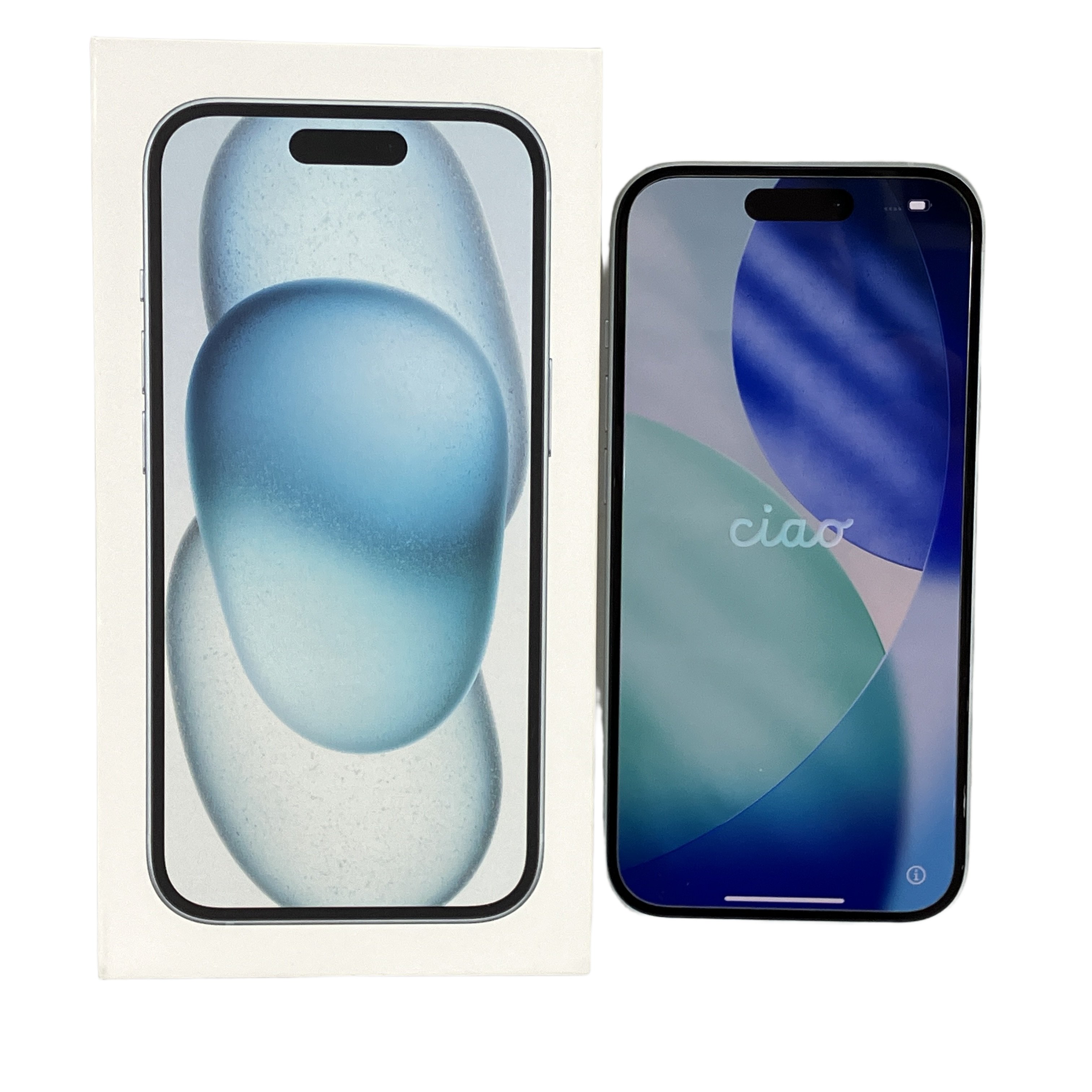 Apple MTML3J/A iPhone 15 128GB ブルー SIMロックなし 最大容量100% 中古