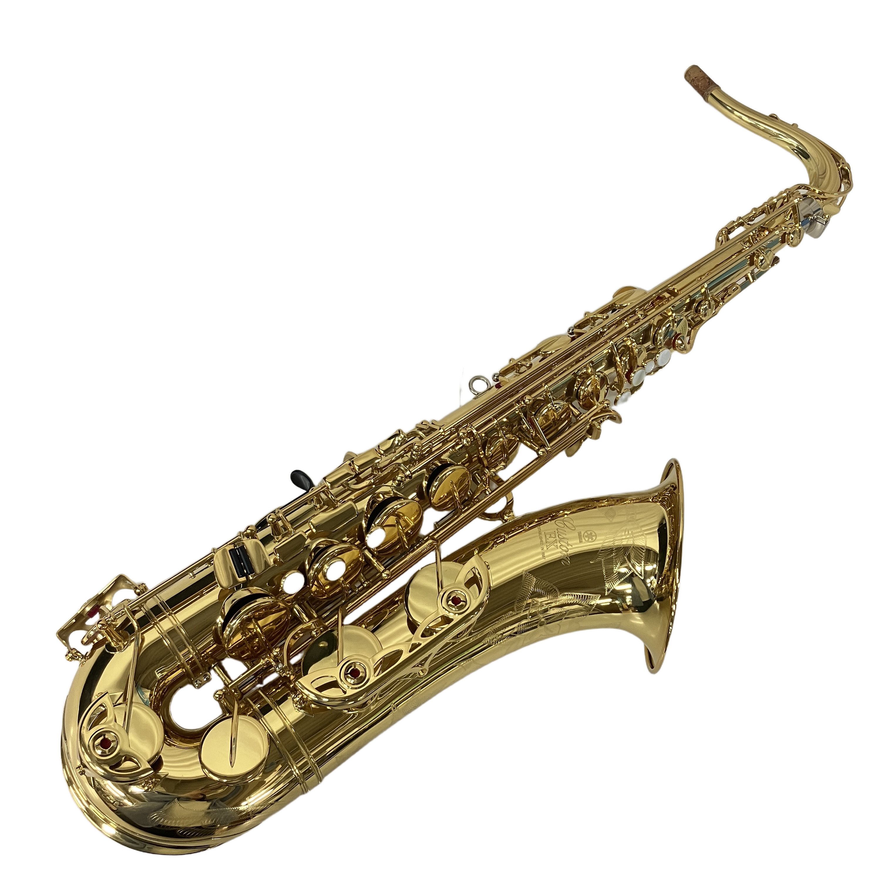 YAMAHA YTS-875EX Custom EX テナーサックス(E1ネック / 4CMマウスピース付属):ストレスフリーなキーワークと、どこまでも深く豊かなダイナミックレンジ。表現者の理想を完璧に具現化するフラッグシップモデル。