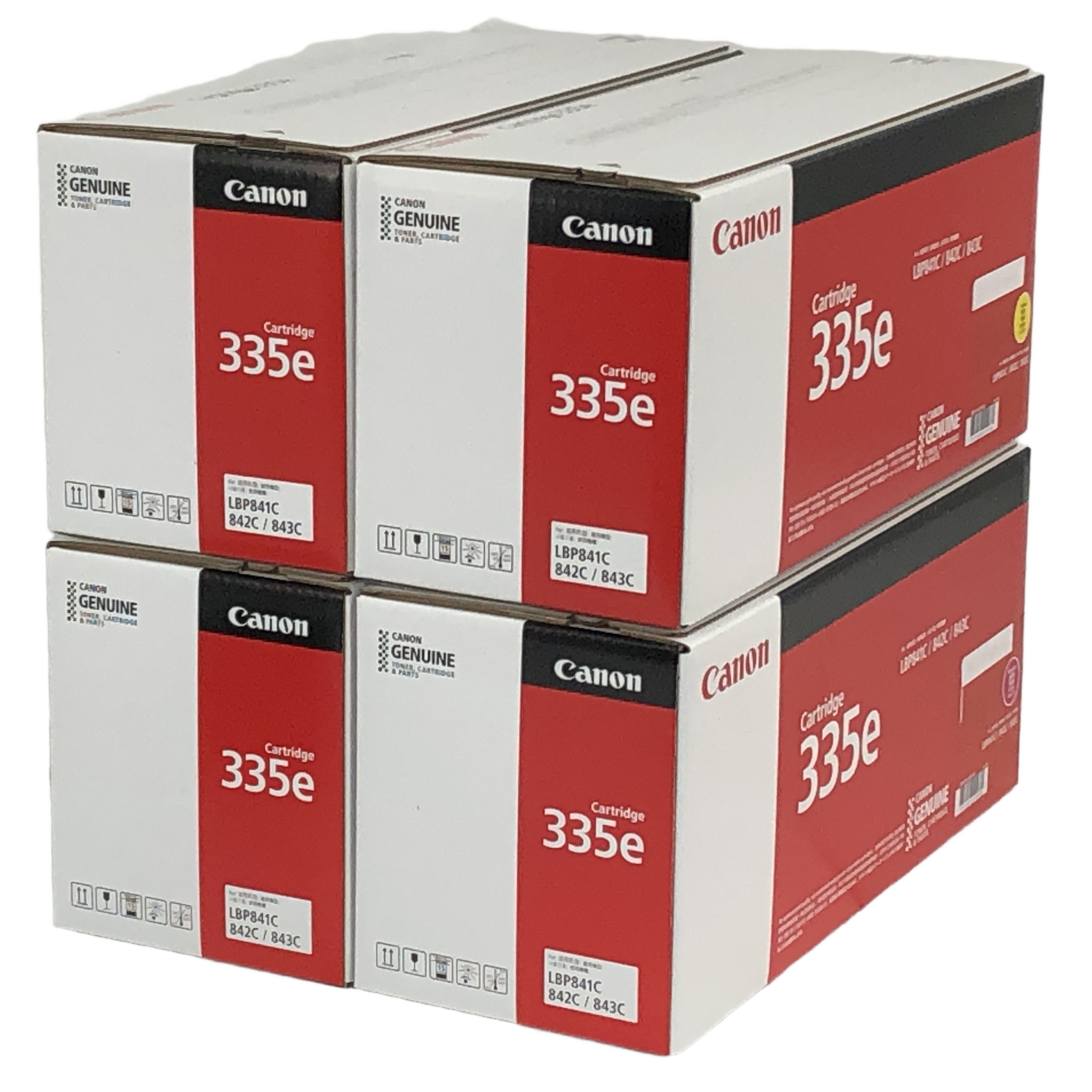 CANON CRG-335E トナー 4色