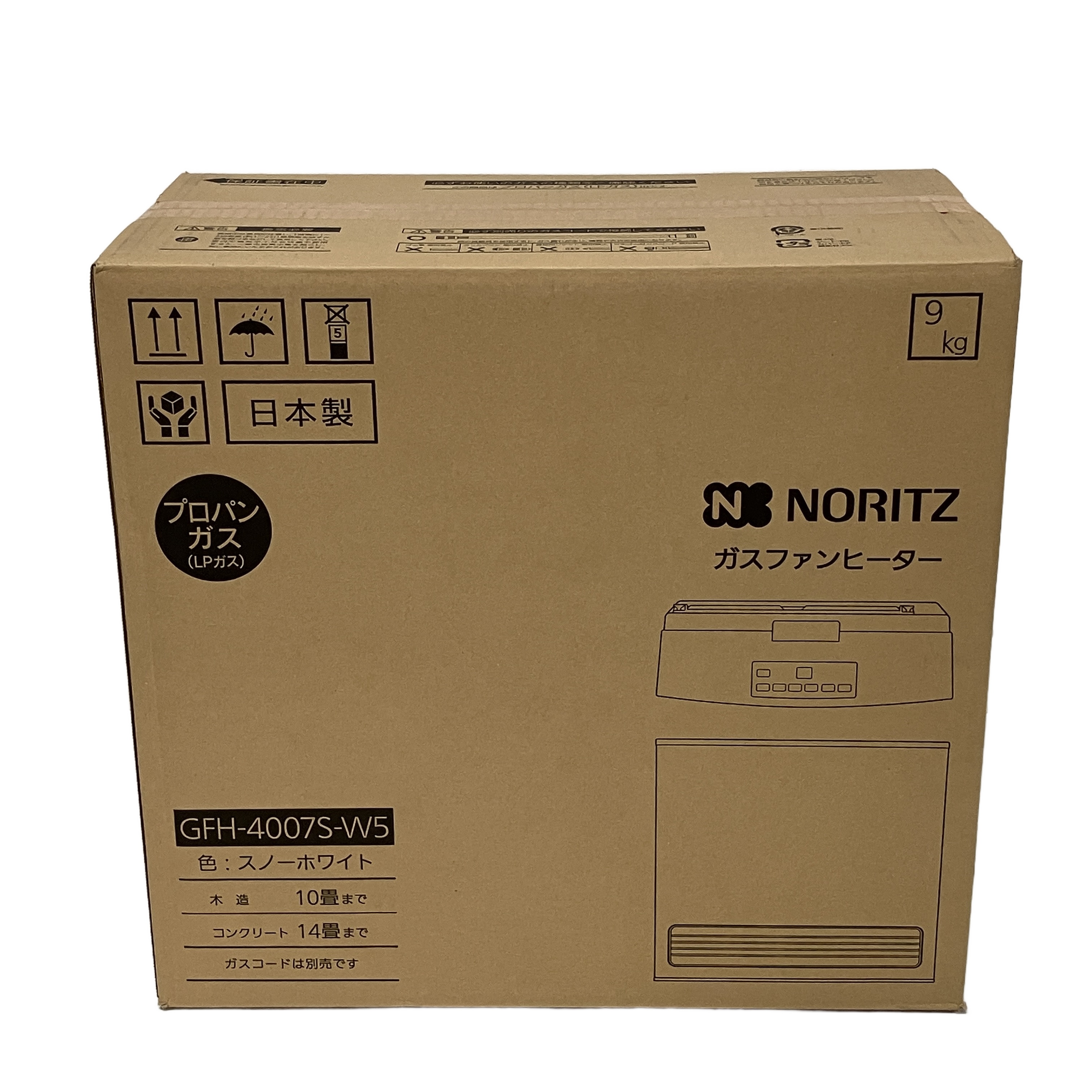 NORITZ GFH-4007S-W5 ガスファンヒーター