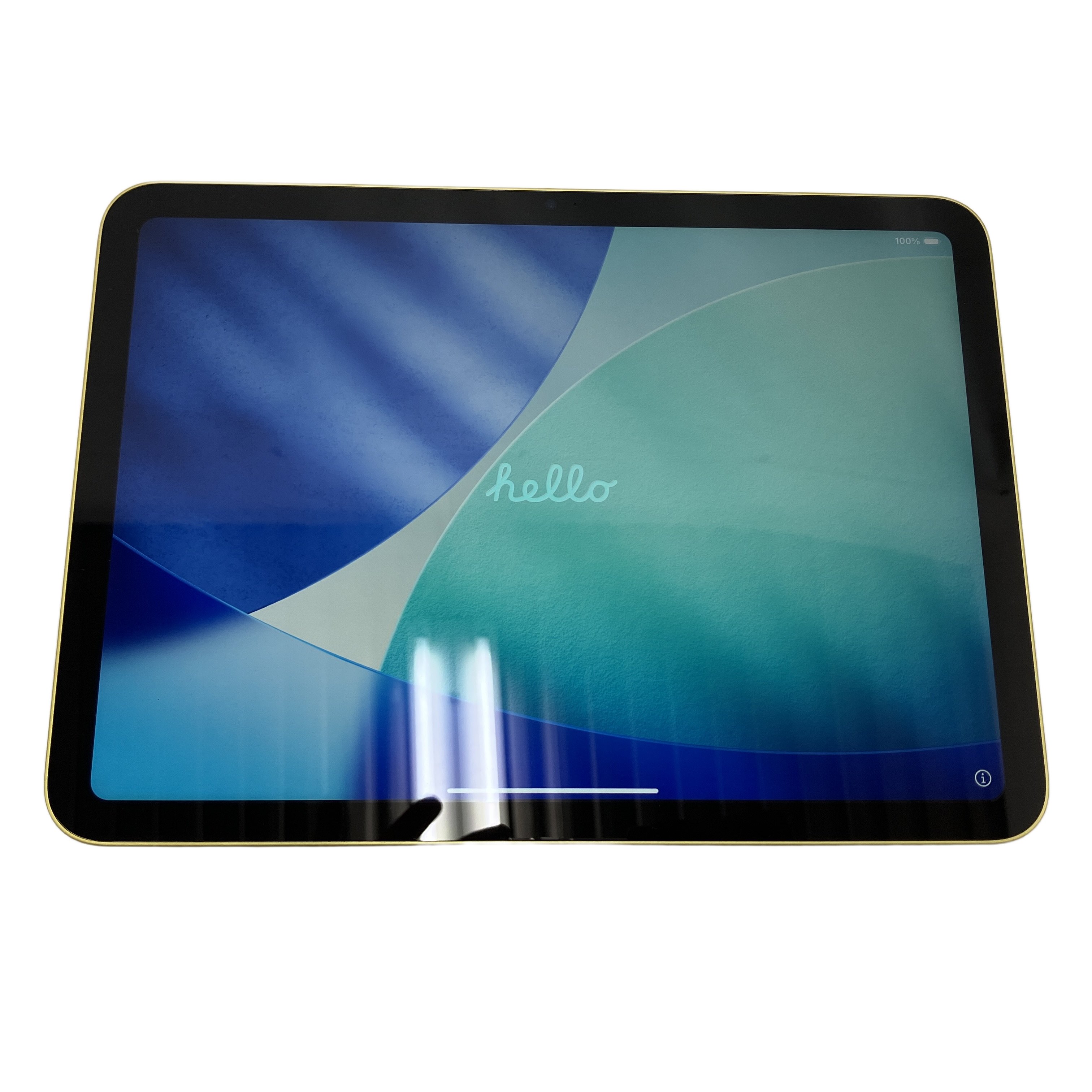 Apple iPad 第10世代 MPQ23J/A タブレット パソコン 64GB 10.9インチ イエロー Wi-Fiモデル 中古 良好