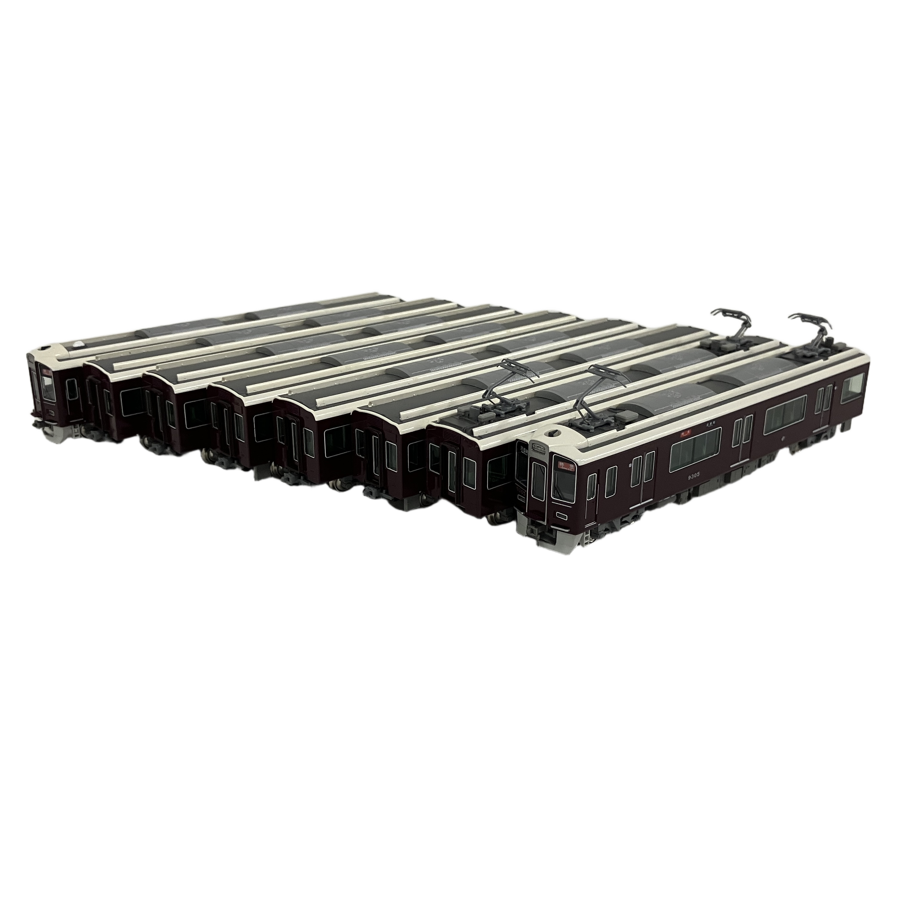 KATO 10-1280 阪急電鉄9300系 HANKYU 9300 SERIES 8両セット 鉄道模型 Nゲージ 中古 良好