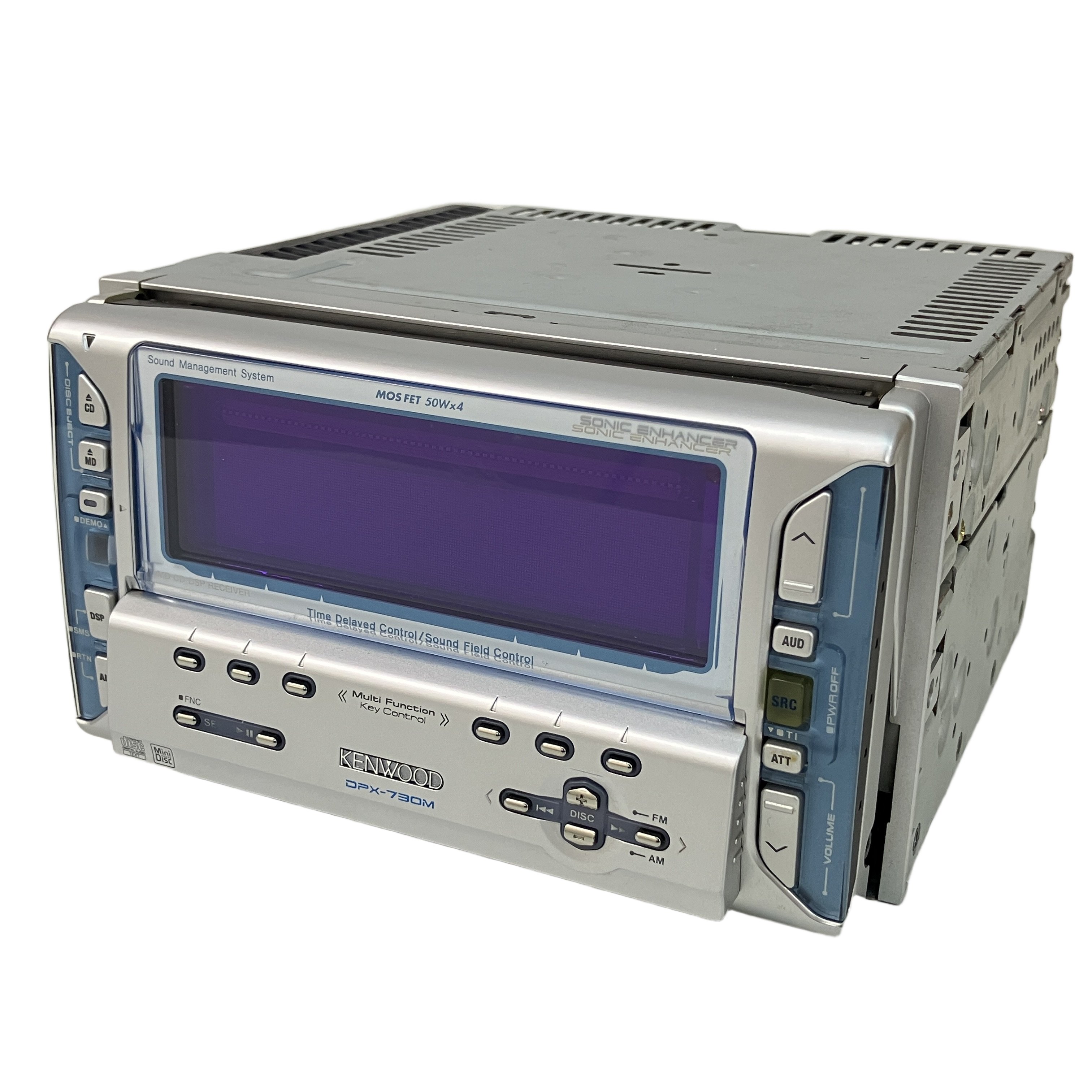 KENWOOD ケンウッド DPX-730M CD/MD カーオーディオ プレイヤー 音響機器 カー用品 中古