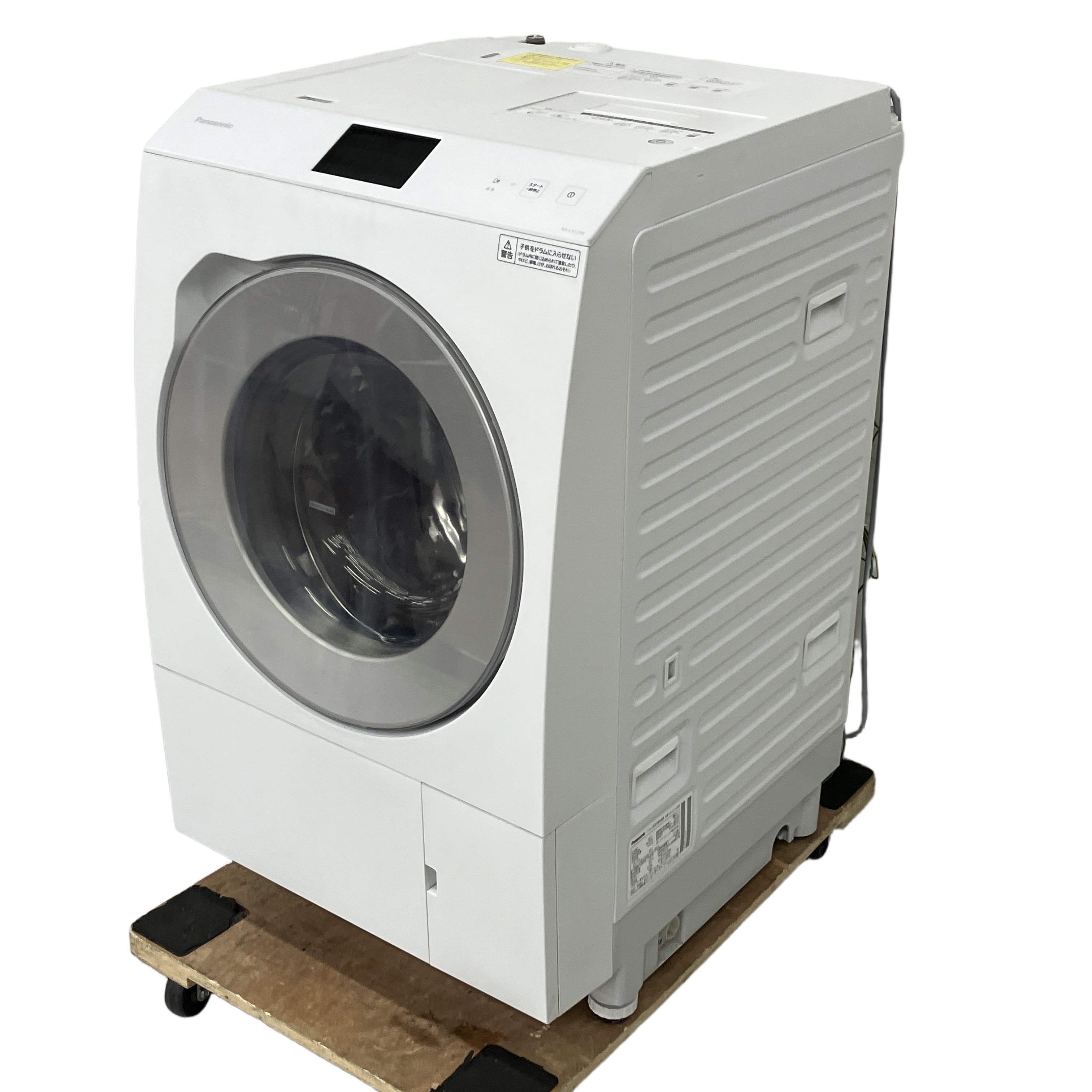 Panasonic NA-LX129BR ドラム式洗濯乾燥機(右開き / 洗濯12kg・乾燥6kg / トリプル自動投入 / 温水スゴ落ち泡洗浄 / 2023年製 / 中古):日々の洗濯を極上のスマートワークへ。パナソニックが誇る最上位フラッグシップモデル。