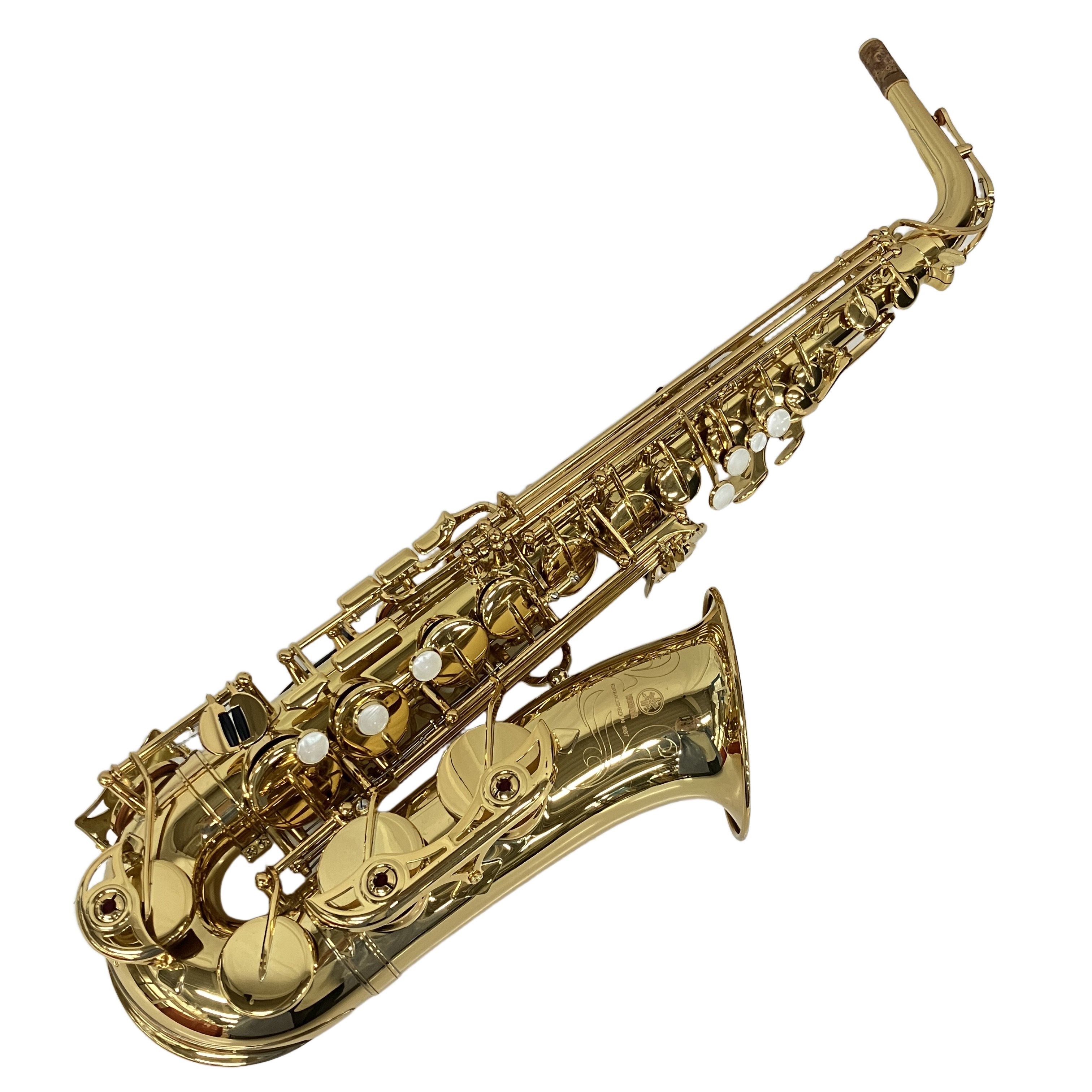 YAMAHA YAS-475 アルトサックス(ゴールドラッカー仕様 / シリアル:K30951 / MADE IN JAPAN / ヤマハ純正セミハードケース付属):初級から中級へのステップアップに最適な大人気中級モデル。プロフェッショナル譲りの基本性能を宿した上質なジャパンクオリティ。