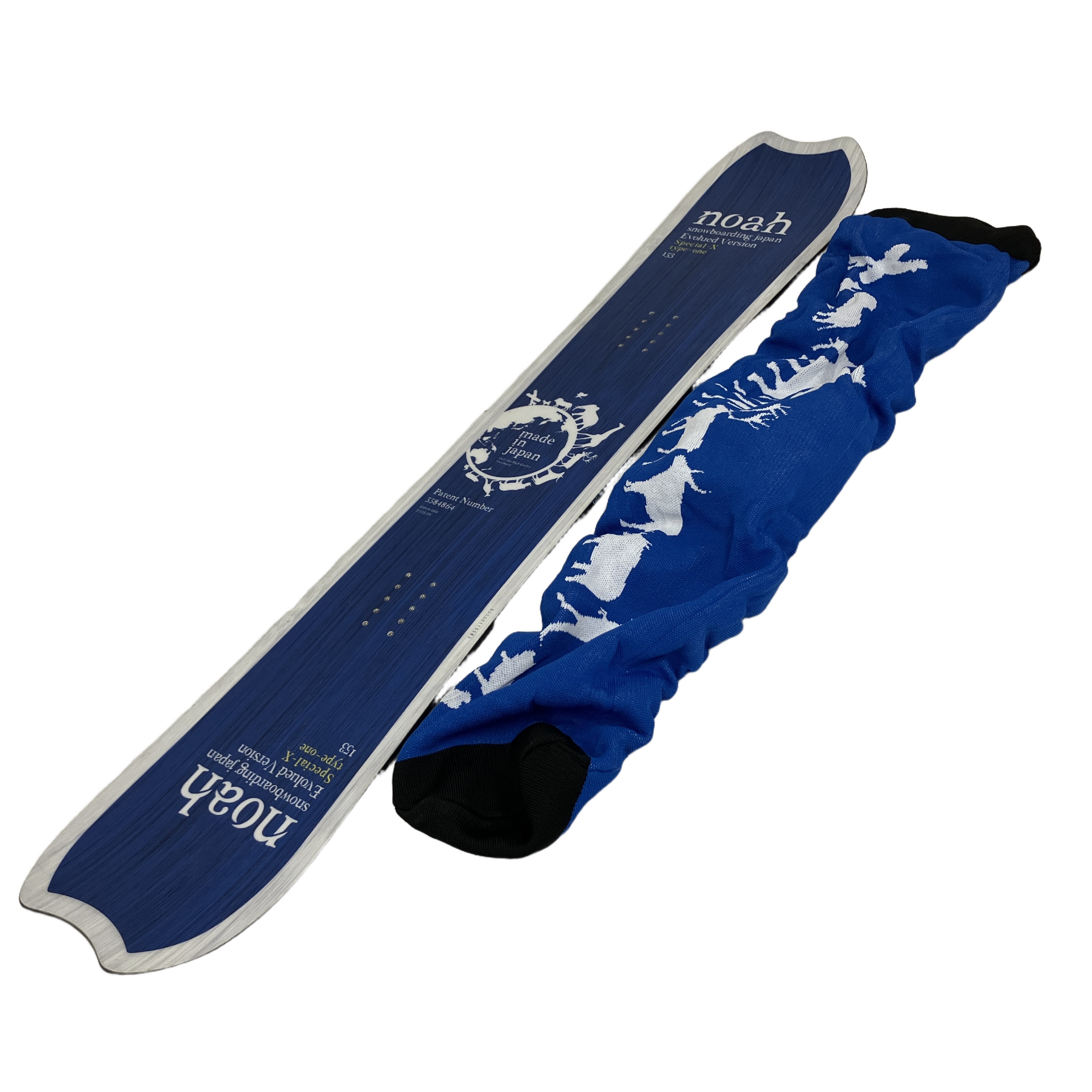 noah Special-X TYPE-ONE 153cm/Noah Snowbording Japan ニットカバーセット スノーボード 中古