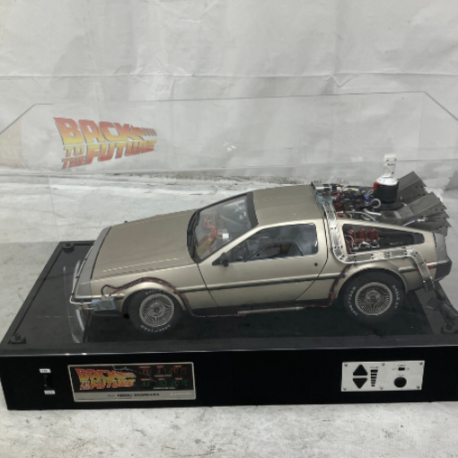 デアゴスティーニ デロリアン 1/8 週刊 バックトゥザフューチャー ミニカー 5V 電源改造 模型 中古