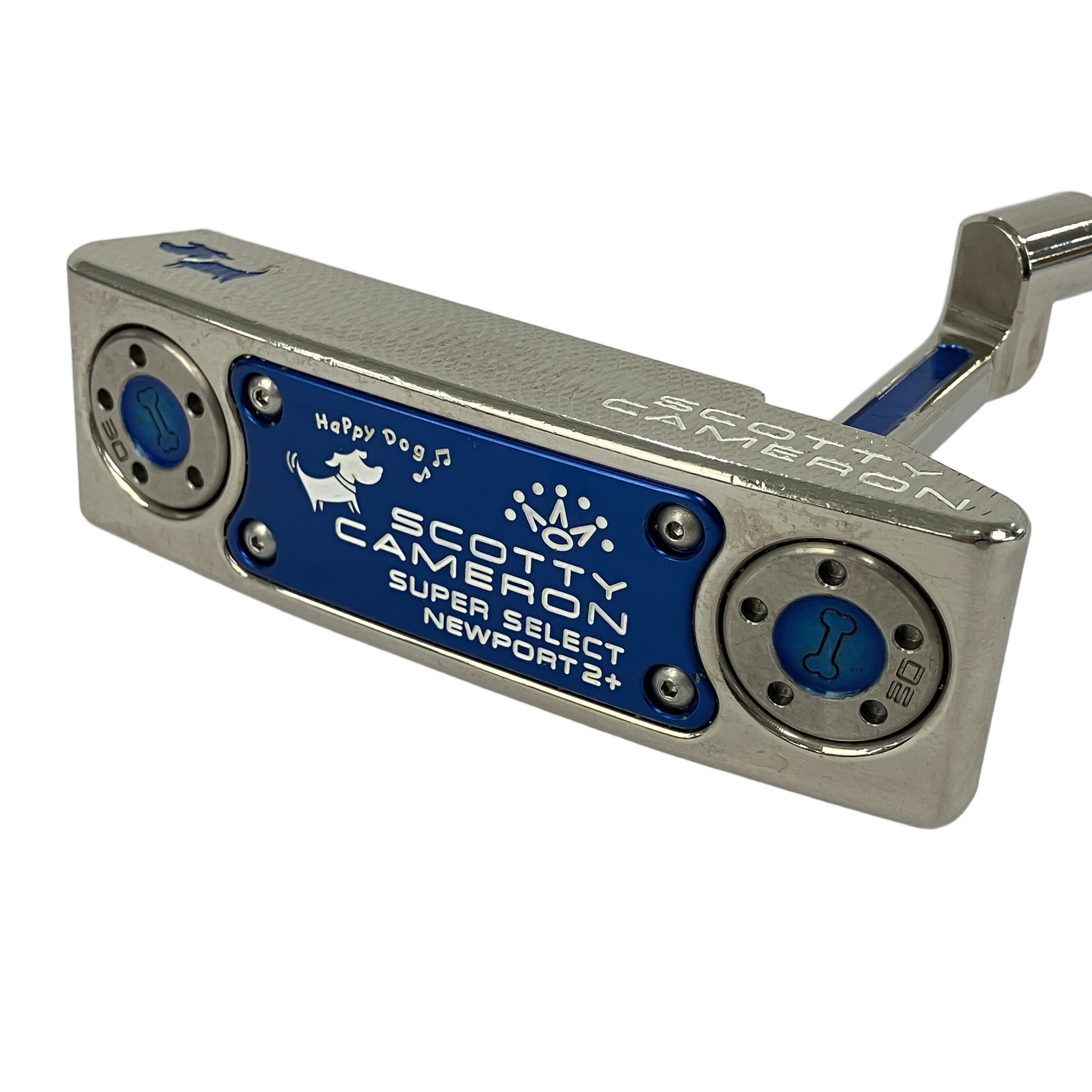 Titleist SCOTTY Cameron Super Select Newport 2+ Happy dog パター ゴルフクラブ スコッティキャメロン 中古