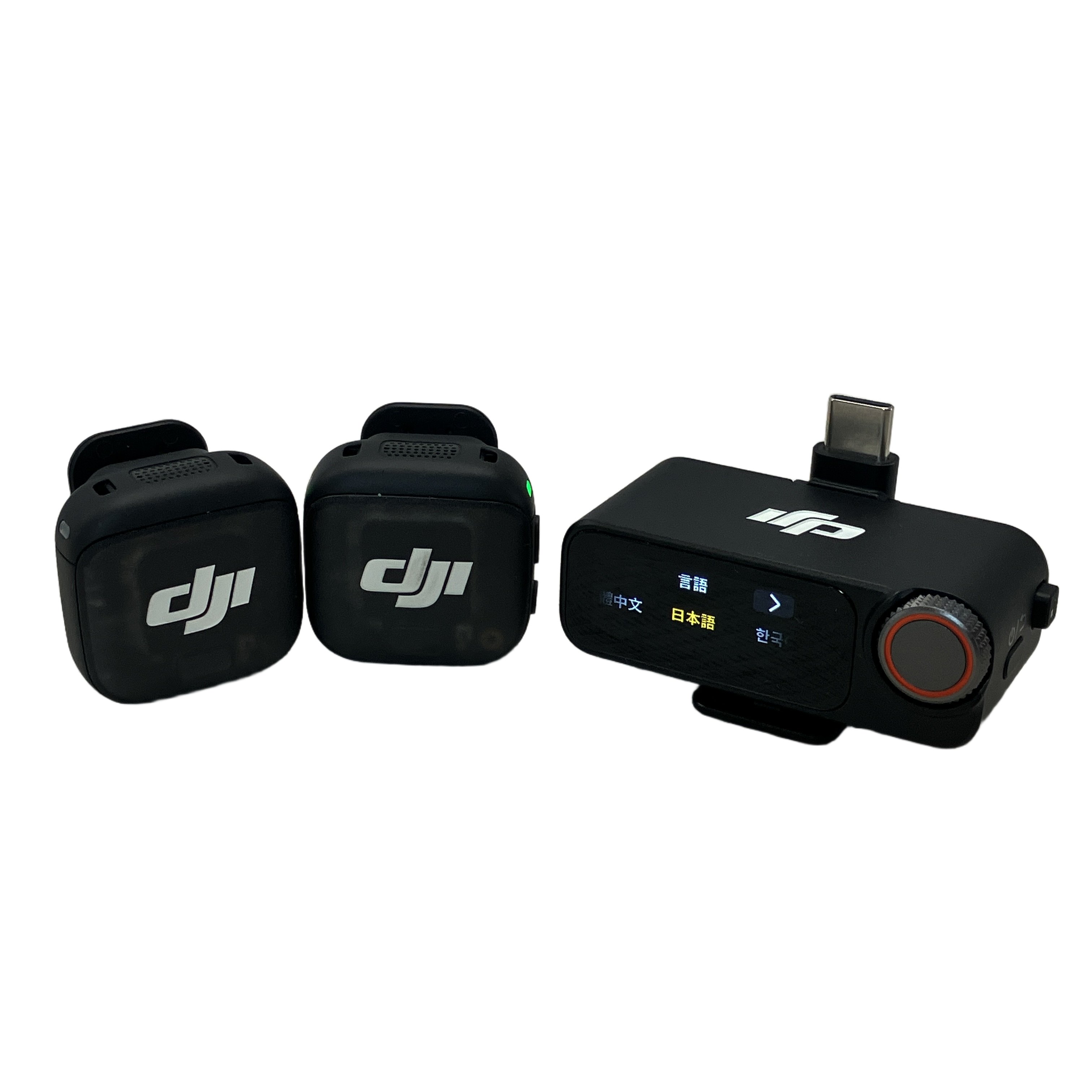 DJI Mic3 2TX 1RX ケース付き ワイヤレスマイク ピンマイク 音響機器 中古