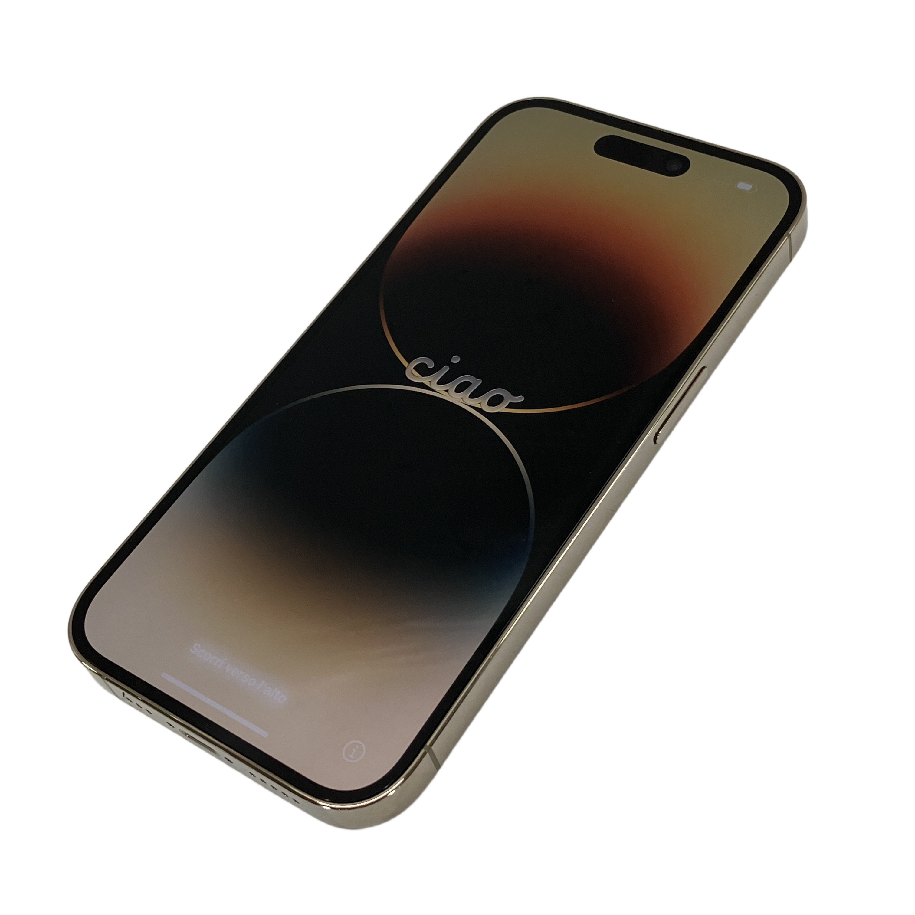 Apple MQ073J/A iPhone 14 Pro 128GB ゴールド Softbank用 SIMロックなし バッテリー最大容量88% 中古