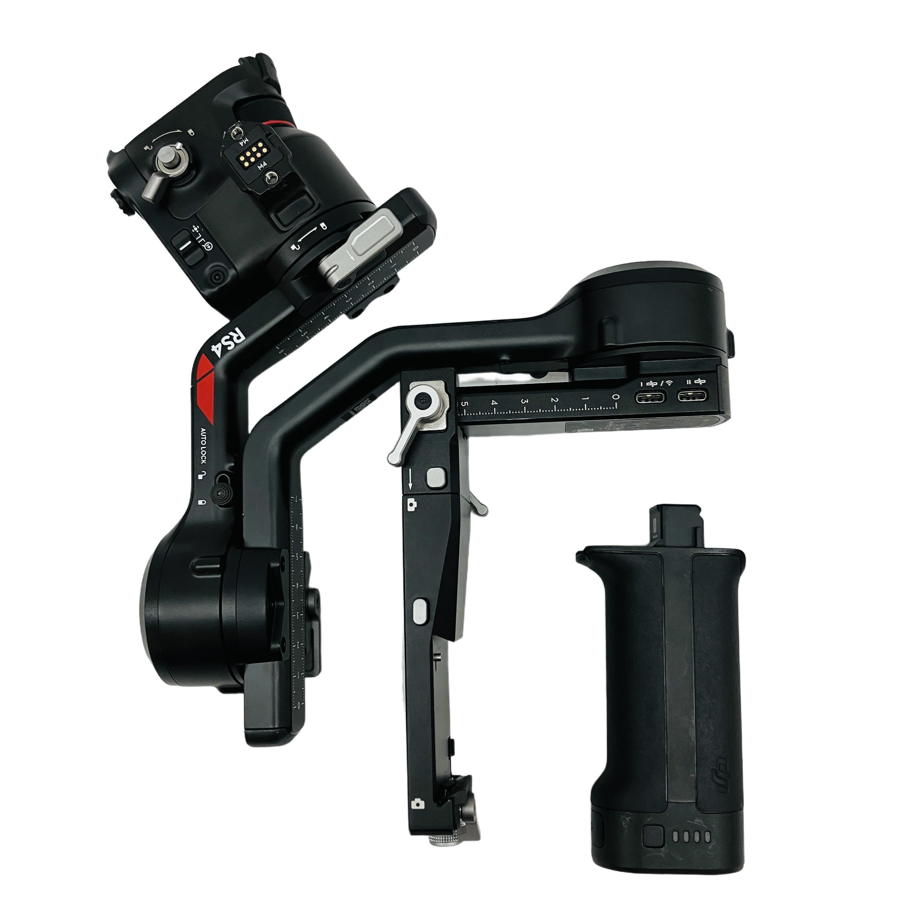 DJI RS 4 カメラ スタビライザー 3軸 ジンバル カメラ周辺機器 互換品アクセサリ付 中古
