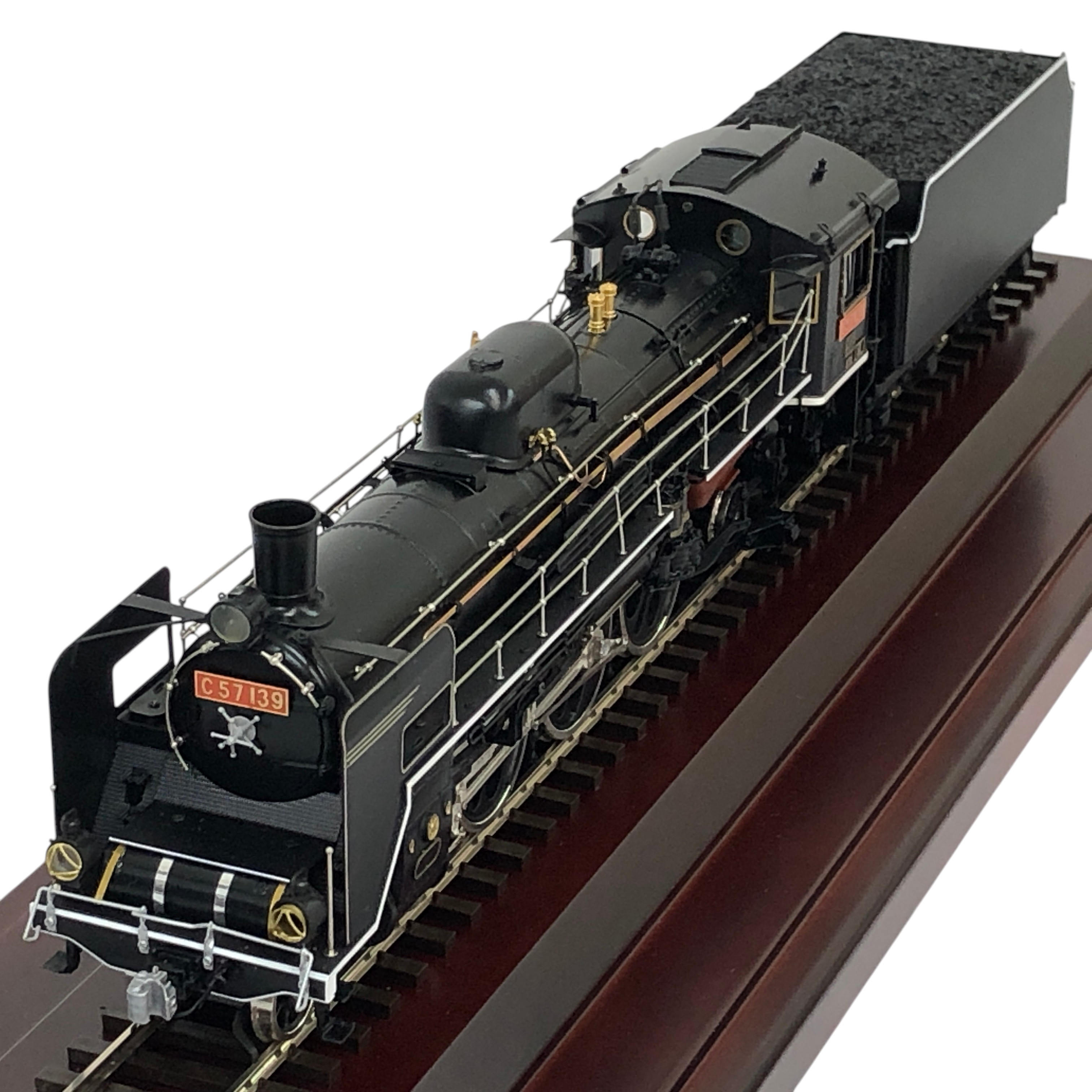 日車夢工房 C57 139号機 蒸気機関車 スーパーディスプレーモデル 1/45 24mm 最高級精密メーカー完成品 鉄道模型 中古