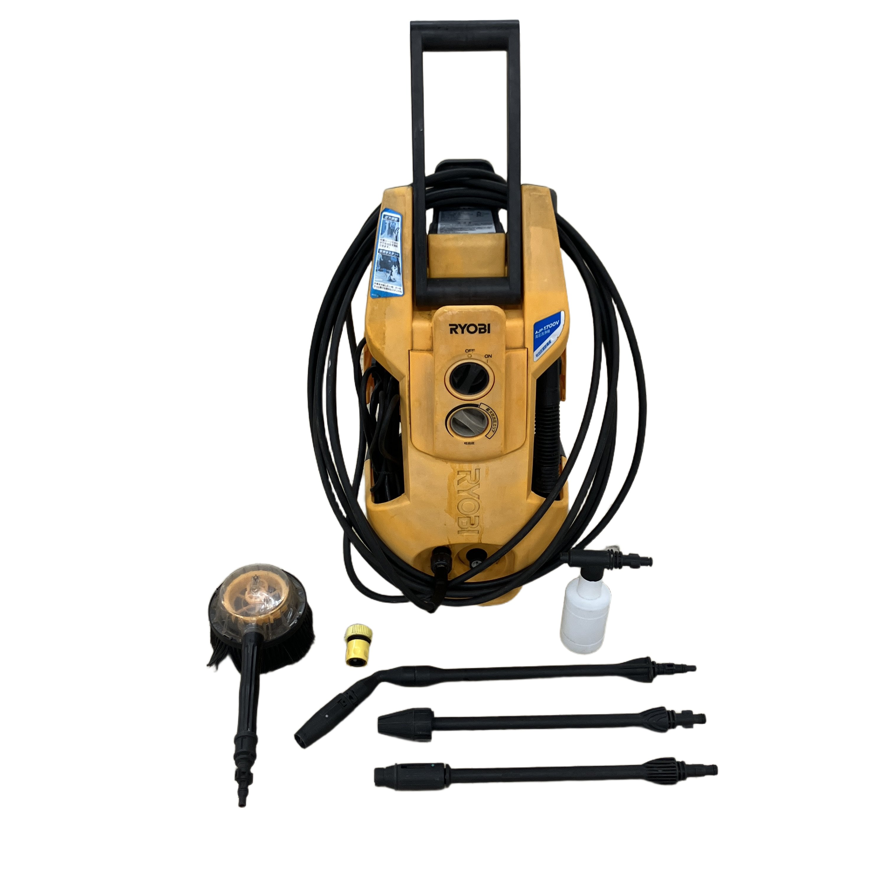 RYOBI AJP-1700V 高圧洗浄機 リョービ 50/60Hz 家庭用 中古
