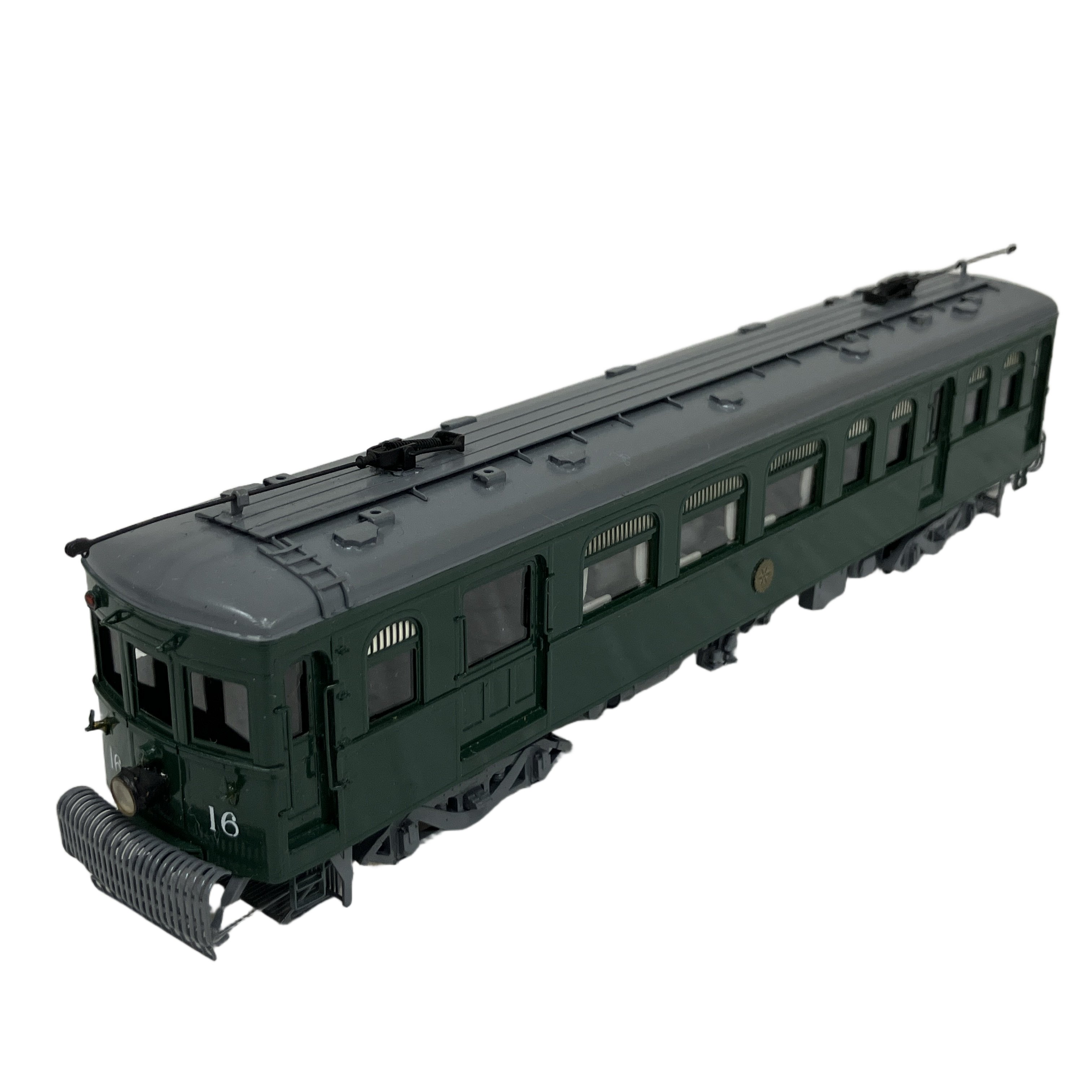 ムサシノモデル 京阪 電鉄 16号 貴賓車 キット 組立塗装品 セピア色の車輌たち シリーズ 7 鉄道模型 HOゲージ 中古
