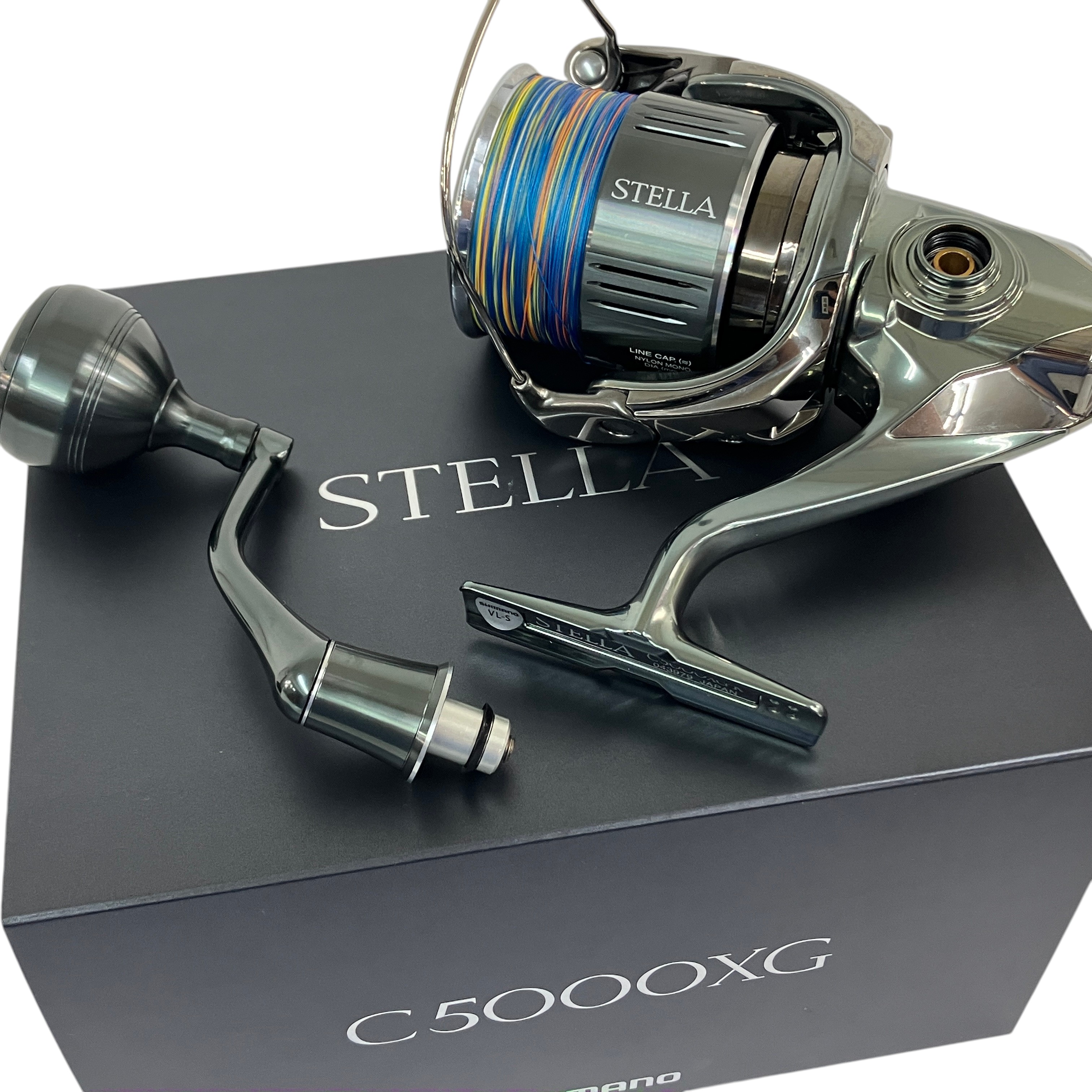 SHIMANO シマノ 22 STELLA ステラ C5000XG スピニングリール 釣具 中古 美品