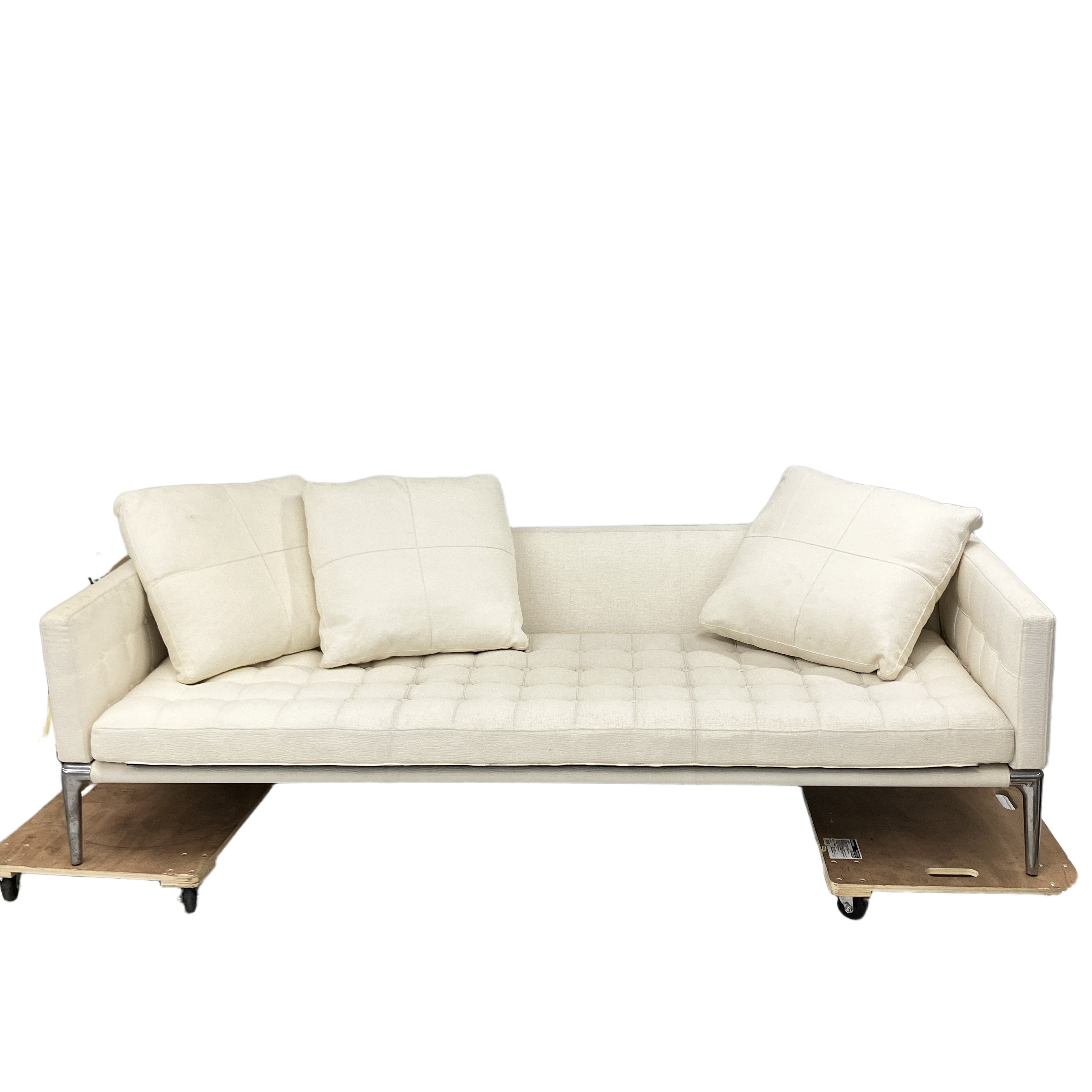 Cassina 243 VOLAGE 3人掛け ソファ スクエアクッション 3個付き 家具 カッシーナ ヴォラージュ 中古