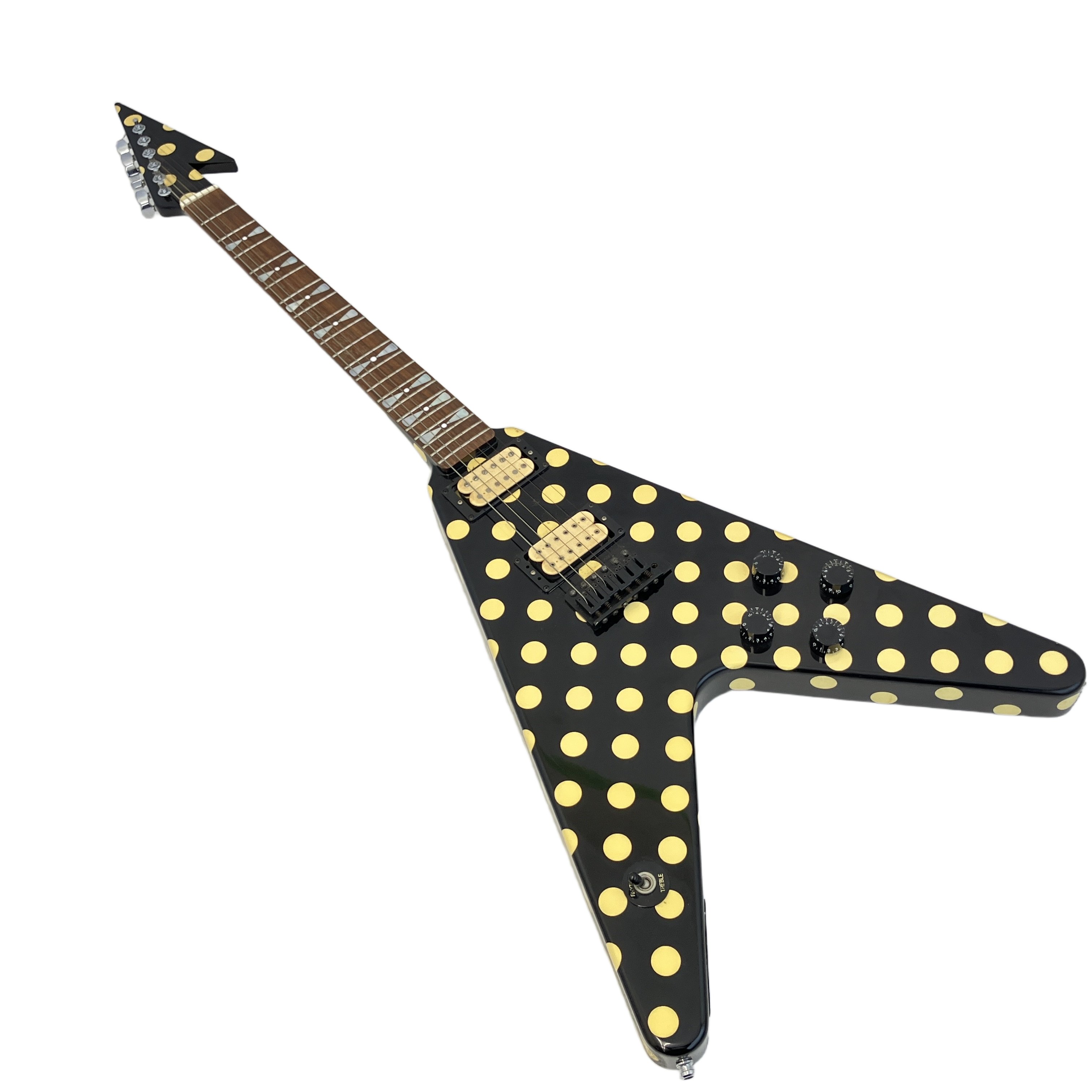 Fernandes RR-380 ランディ・ローズ Randy Rhoads POLKA DOT V エレキギター 希少 中古