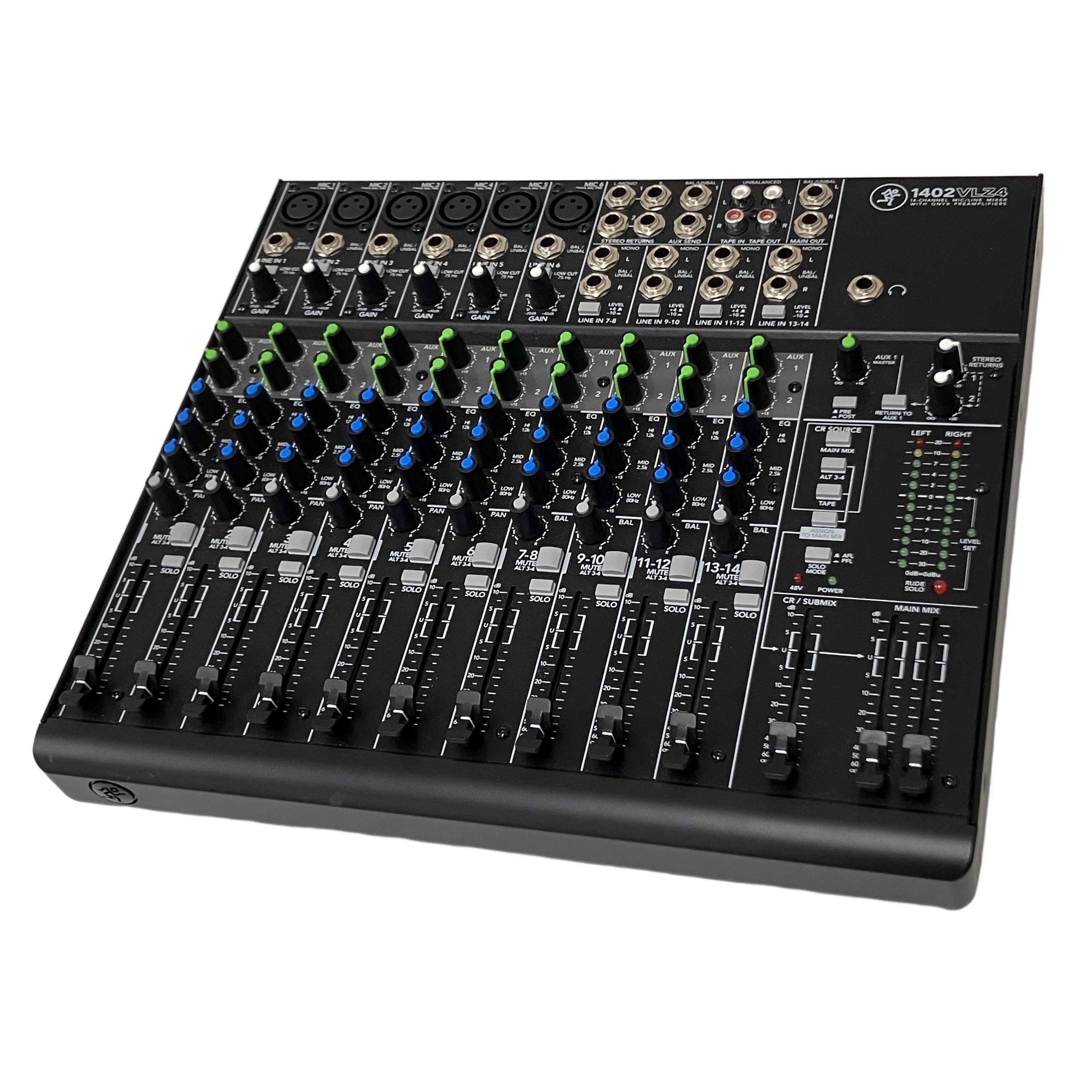 MACKIE 1402VLZ4 アナログミキサー 14ch マッキー 音響機材 レコーディング PA ライブ 中古