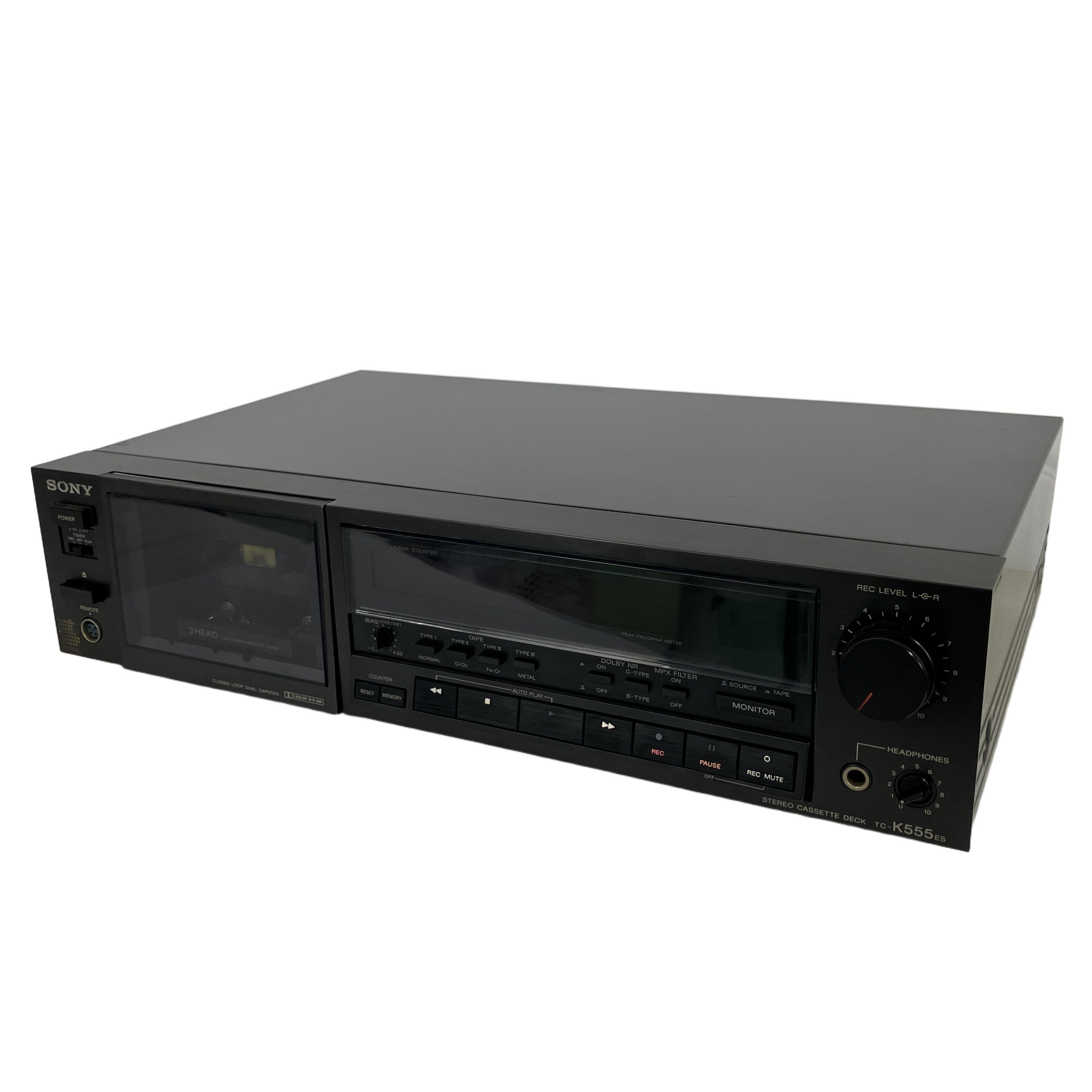 SONY TC-K555ES カセットデッキ 音響機材 ソニー 中古