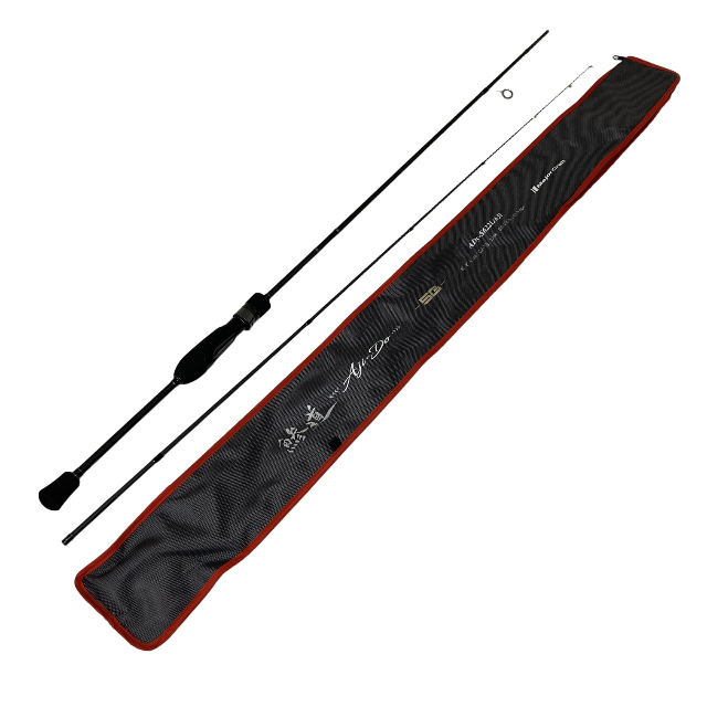 Major Craft メジャークラフト 鯵道 5G ライトモデル AD5-S622L/AJI 2ピース スピニングロッド 釣竿 釣具 中古 美品