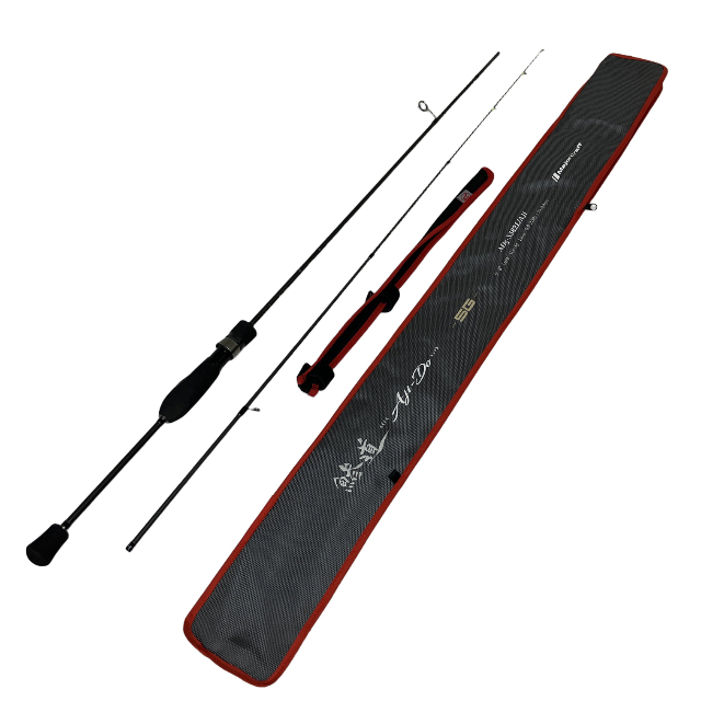 Major Craft 鯵道 5G AD5-S582L/AJI アジングロッド メジャークラフト スピニングロッド 釣竿 中古 美品