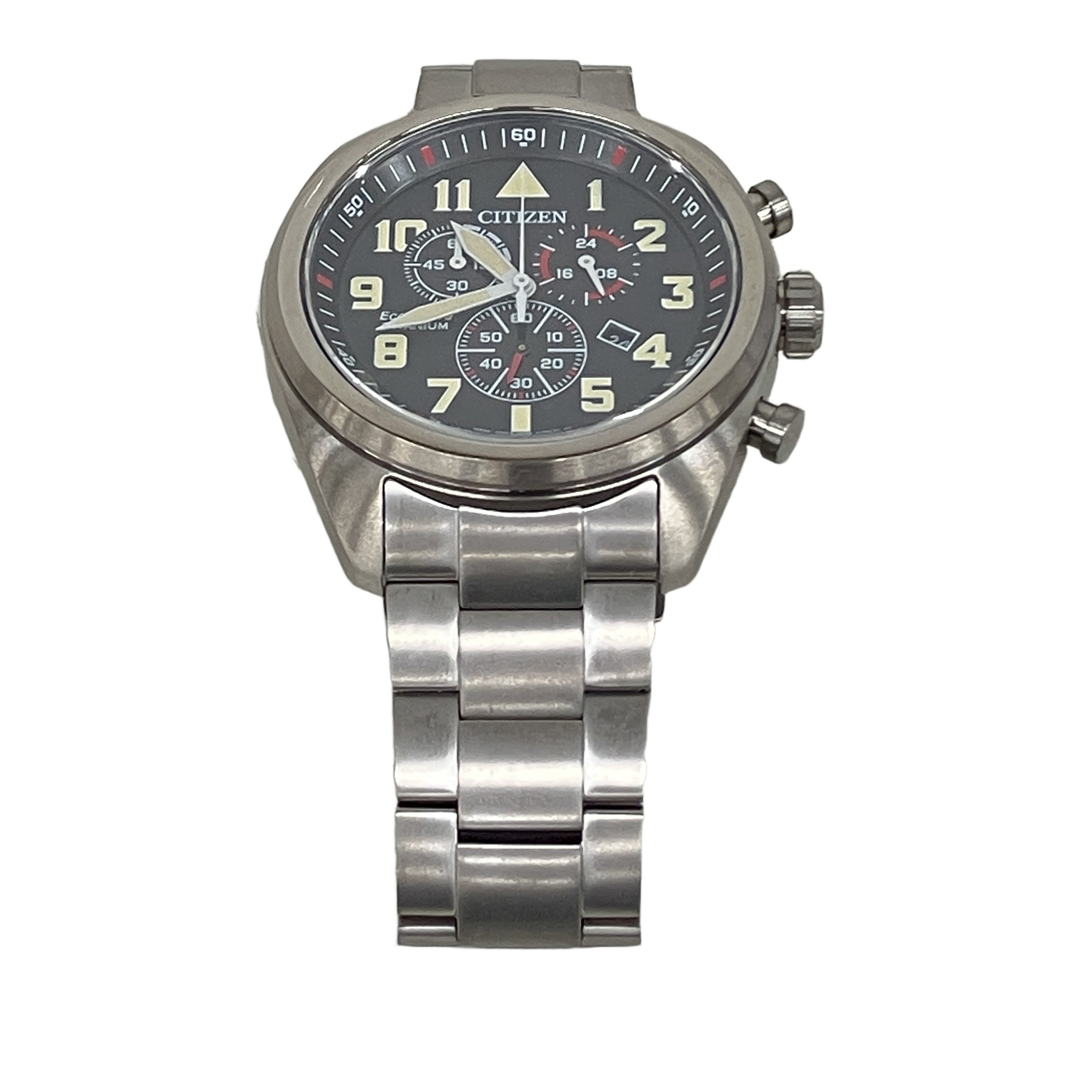 CITIZEN シチズン Eco-Drive エコドライブ 腕時計 AT2480-81E H500-S125782 中古 美品