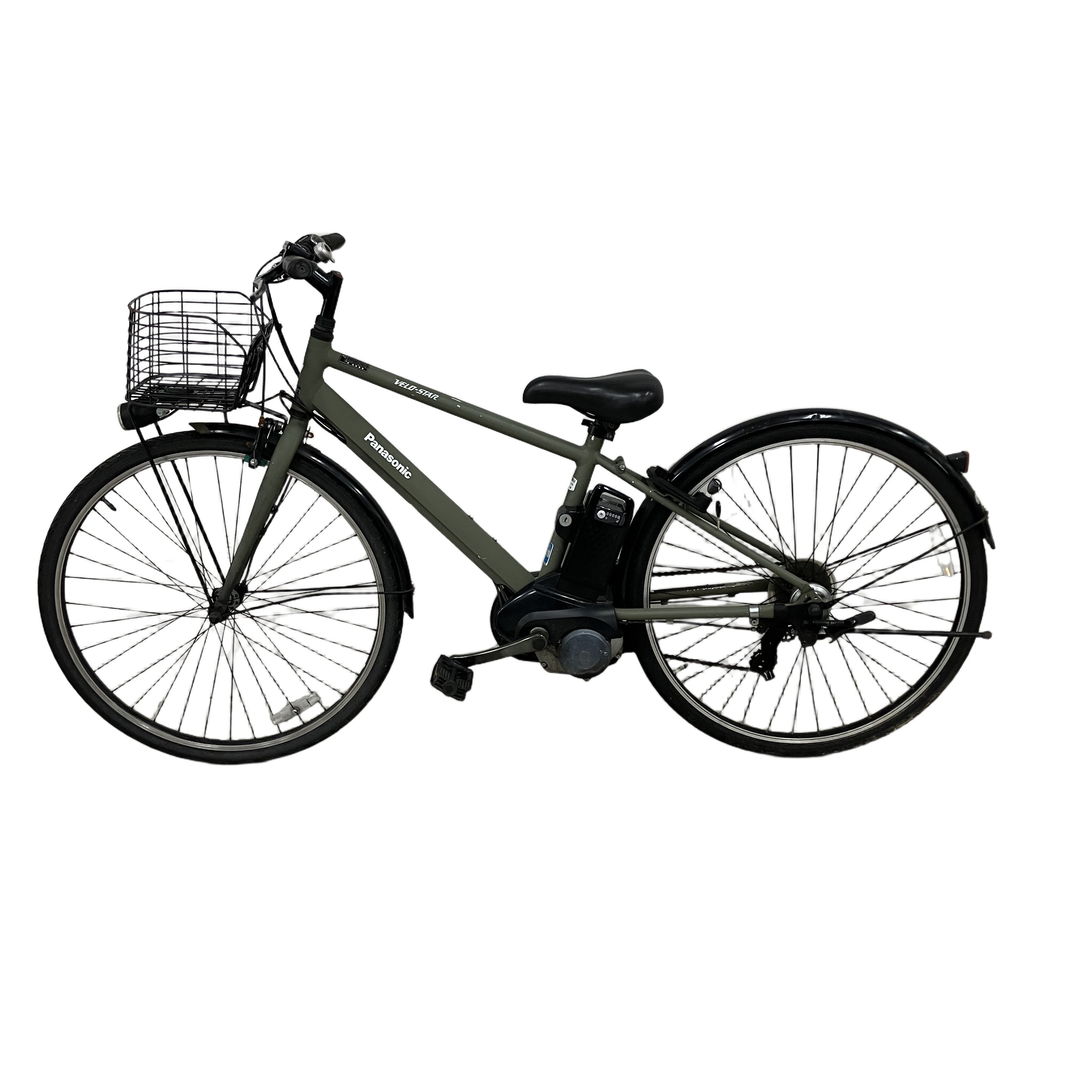 対象外Panasonic パナソニック ベロスター 電動自転車 BE-ELVS77G 中古