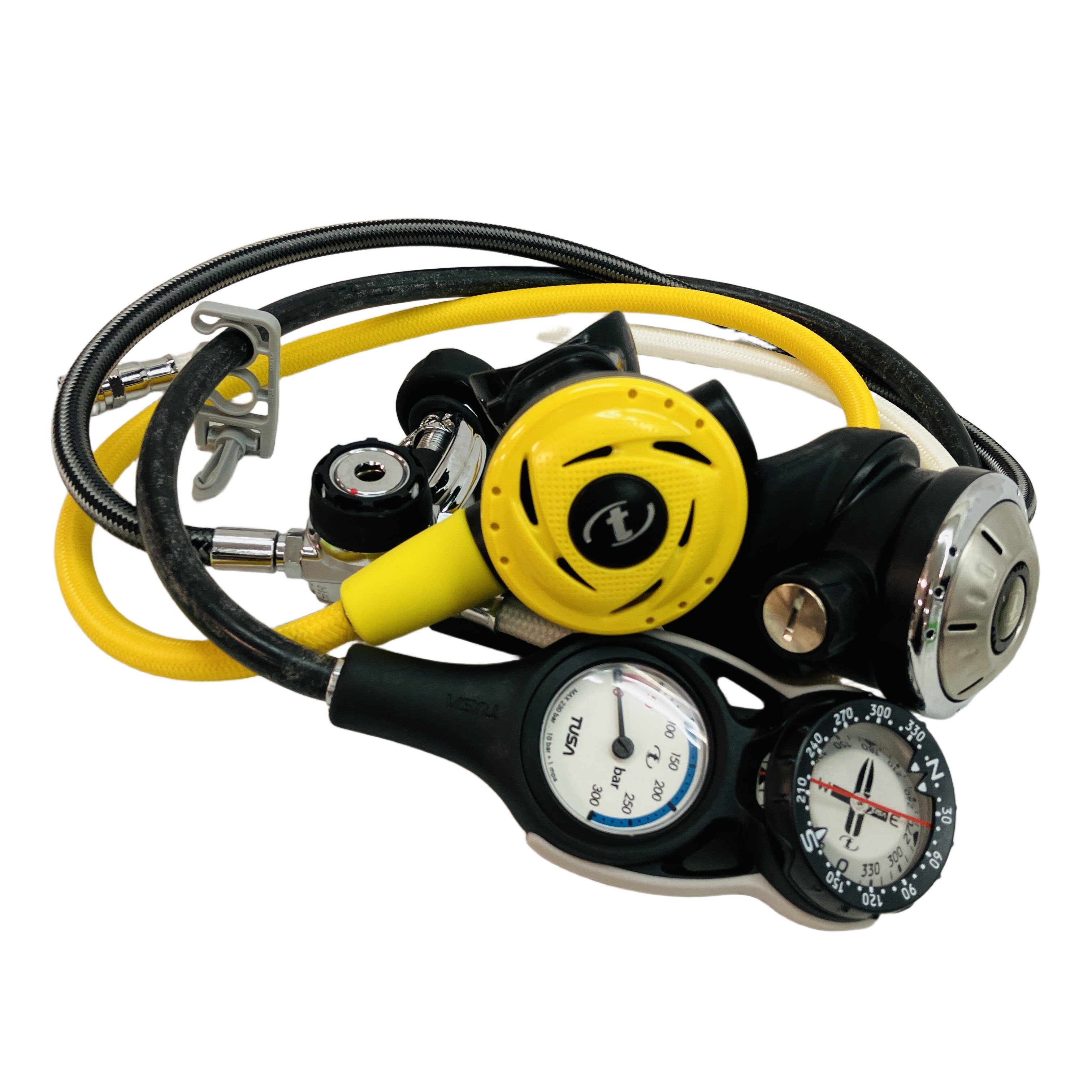 TUSA RS-671MBK レギュレーターセット 未使用保管品 ツサ ダイビング用品 中古