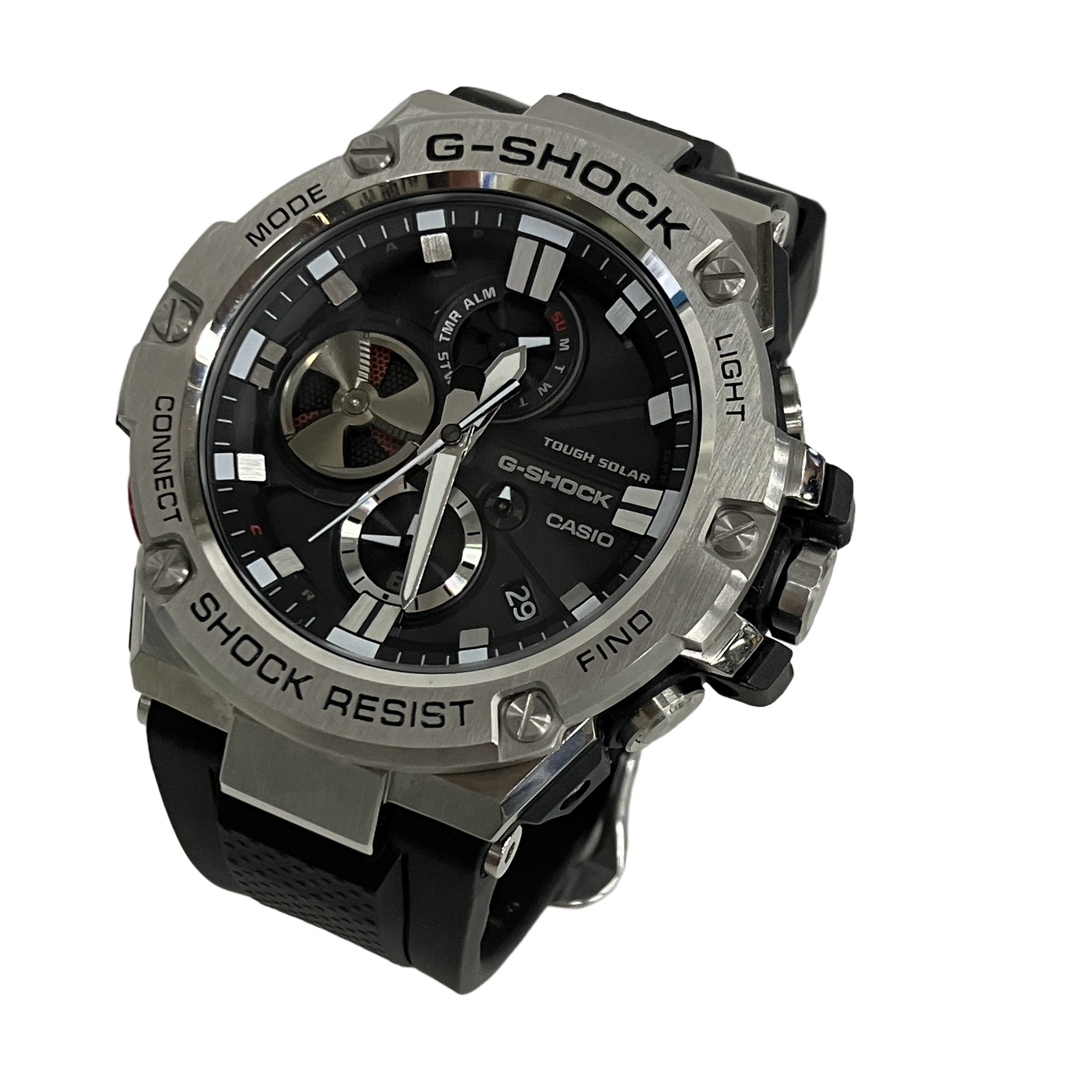 CASIO G-SHOCK G-STEEL GST-B100-1AJF Gショック カシオ 腕時計 中古 美品
