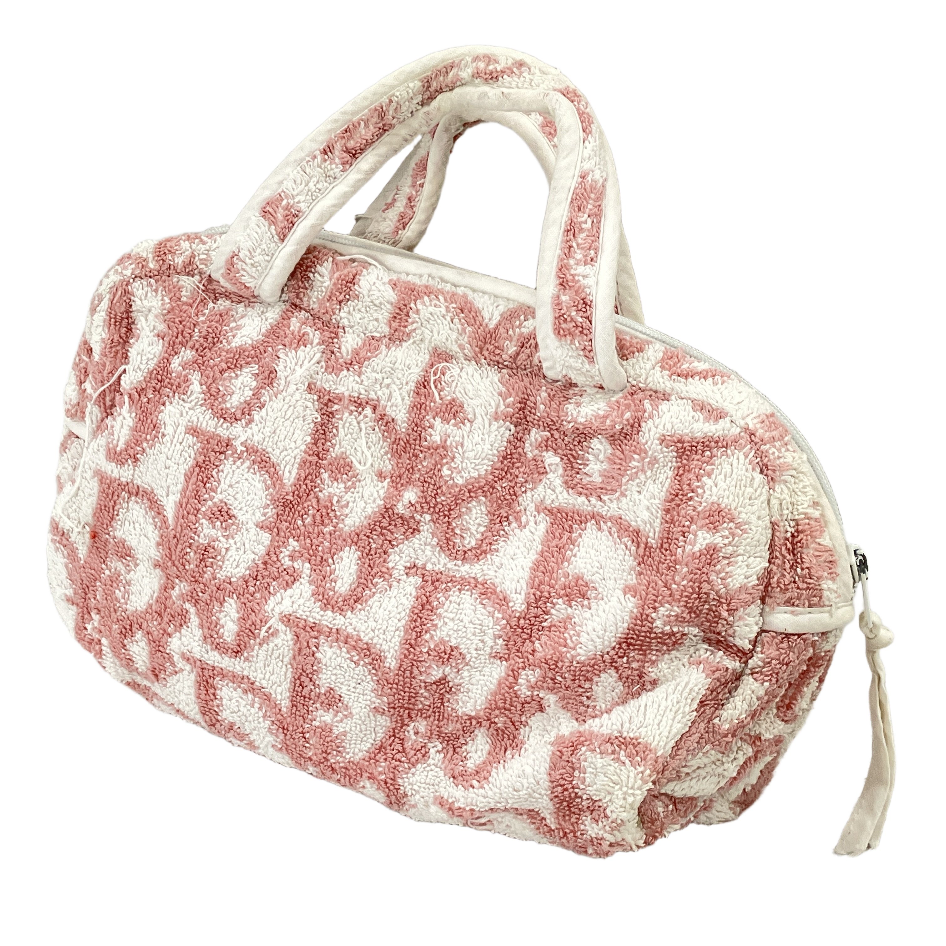 DIOR ディオール パイル生地 ポーチ 中古