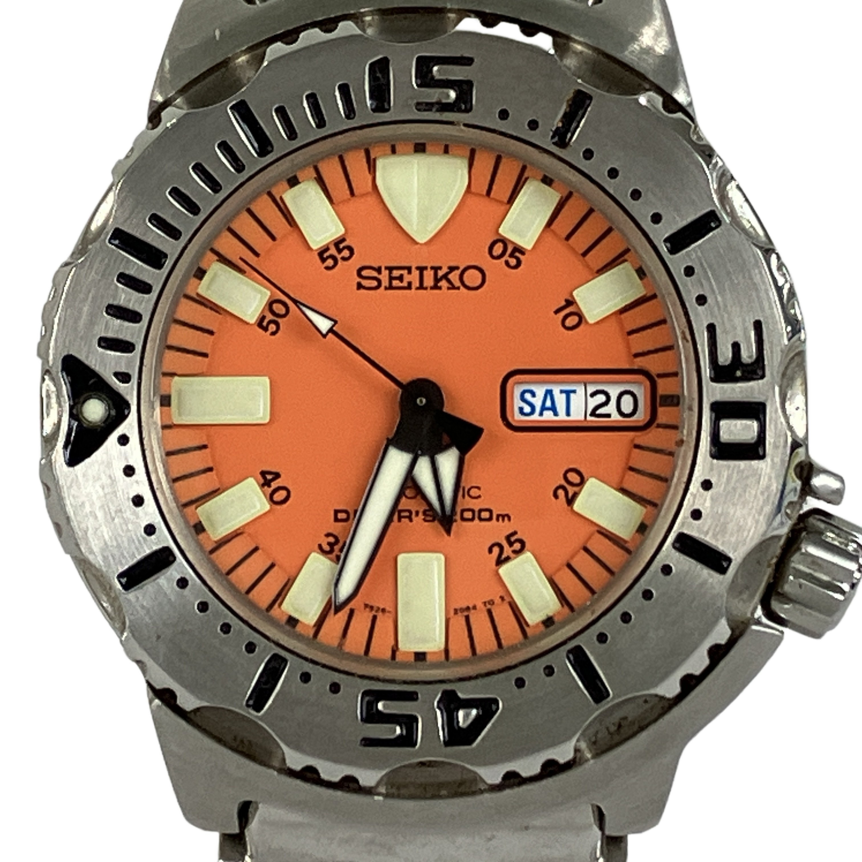 SEIKO セイコー ダイバーズ オレンジモンスター 7S26-0350 自動巻き メンズ 中古
